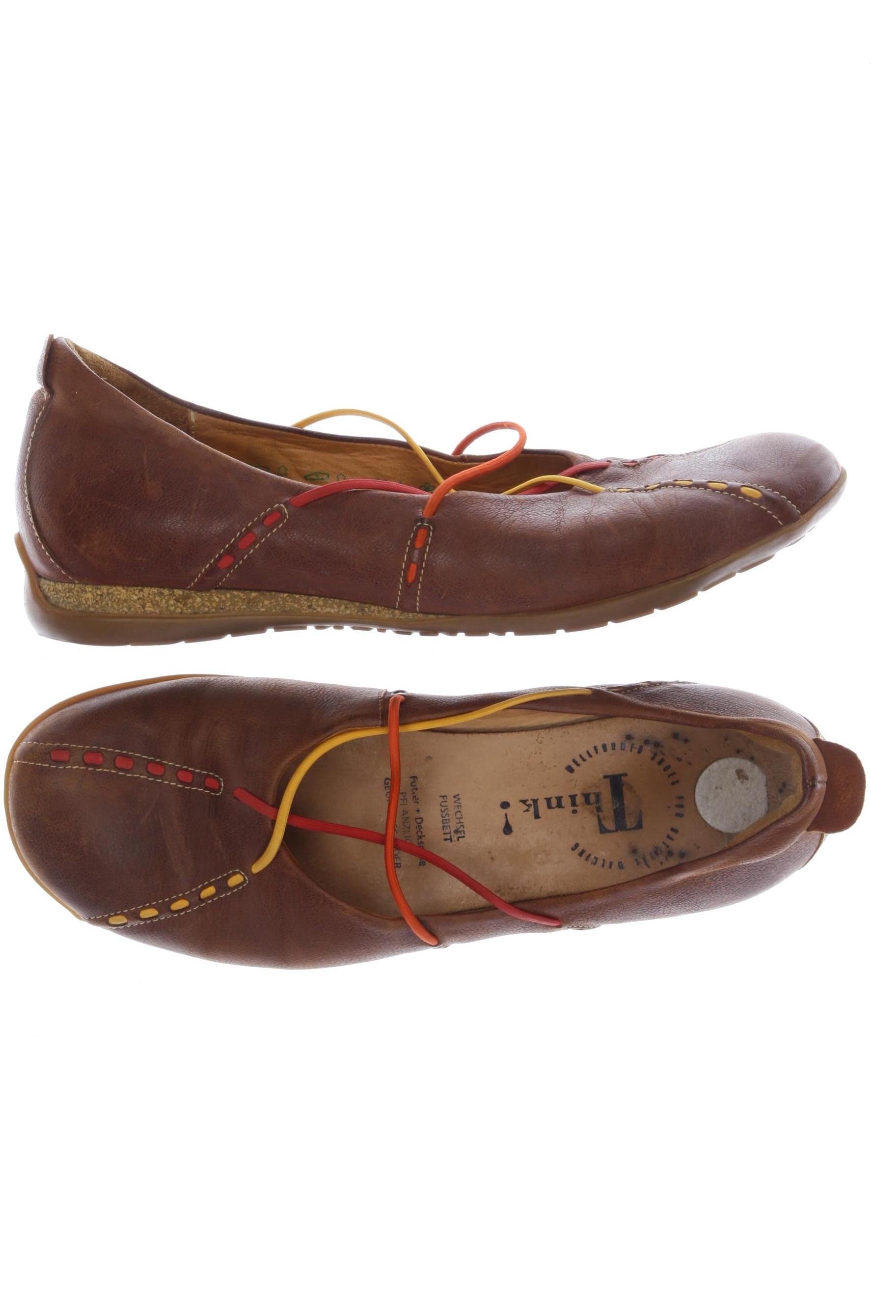 

Think! Damen Ballerinas, braun, Gr. 39