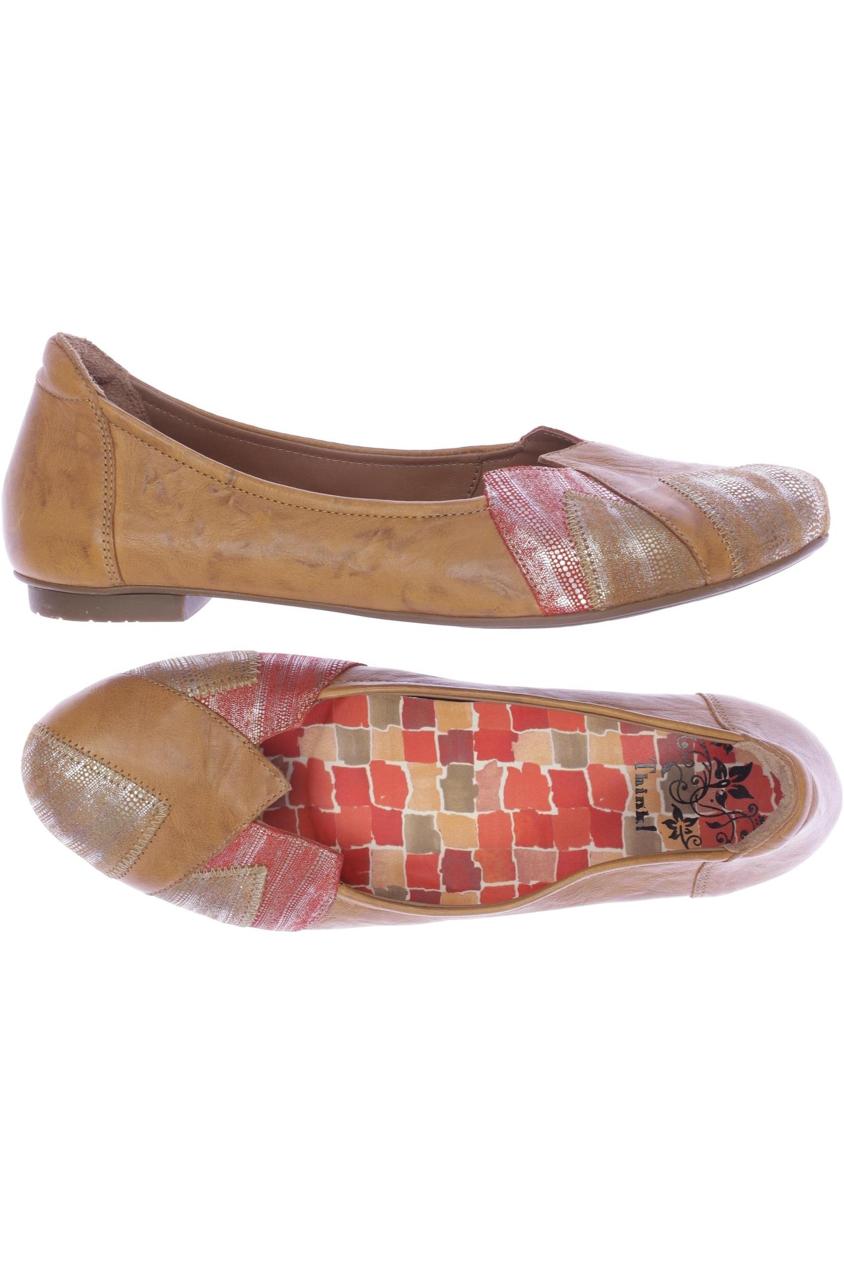 

Think! Damen Ballerinas, braun, Gr. 42
