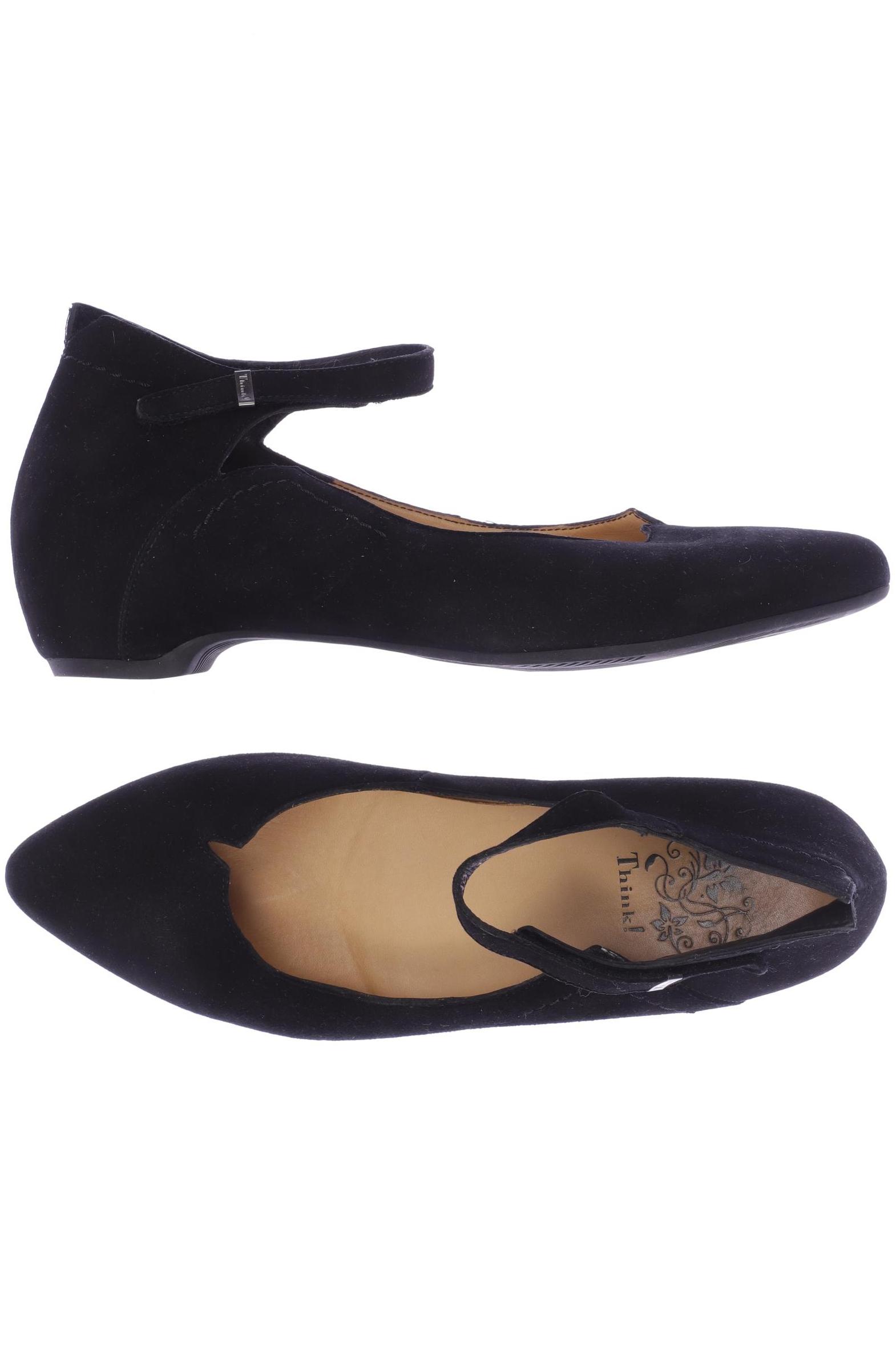 

Think! Damen Ballerinas, schwarz, Gr. 39.5