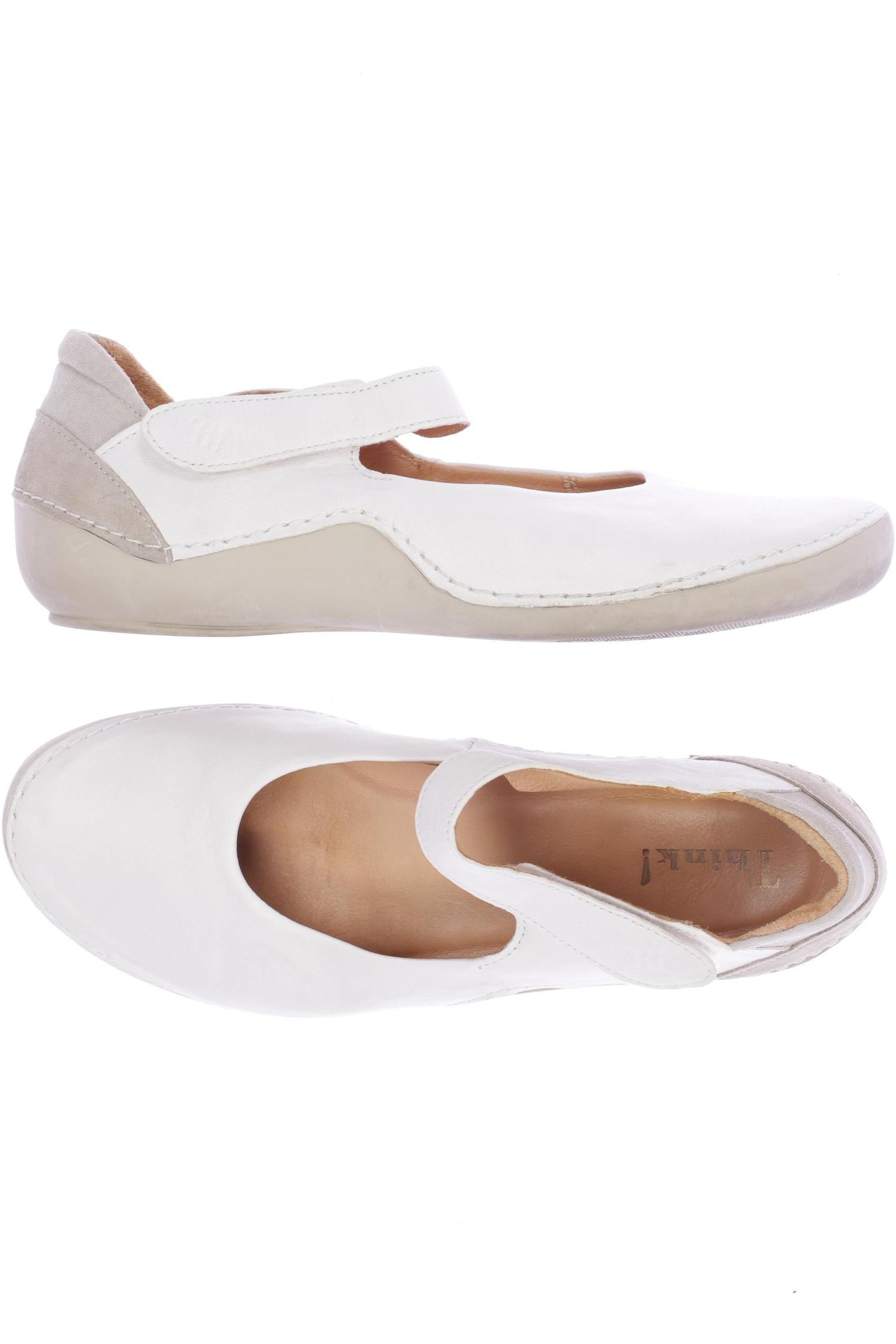 

Think! Damen Ballerinas, weiß, Gr. 40.5