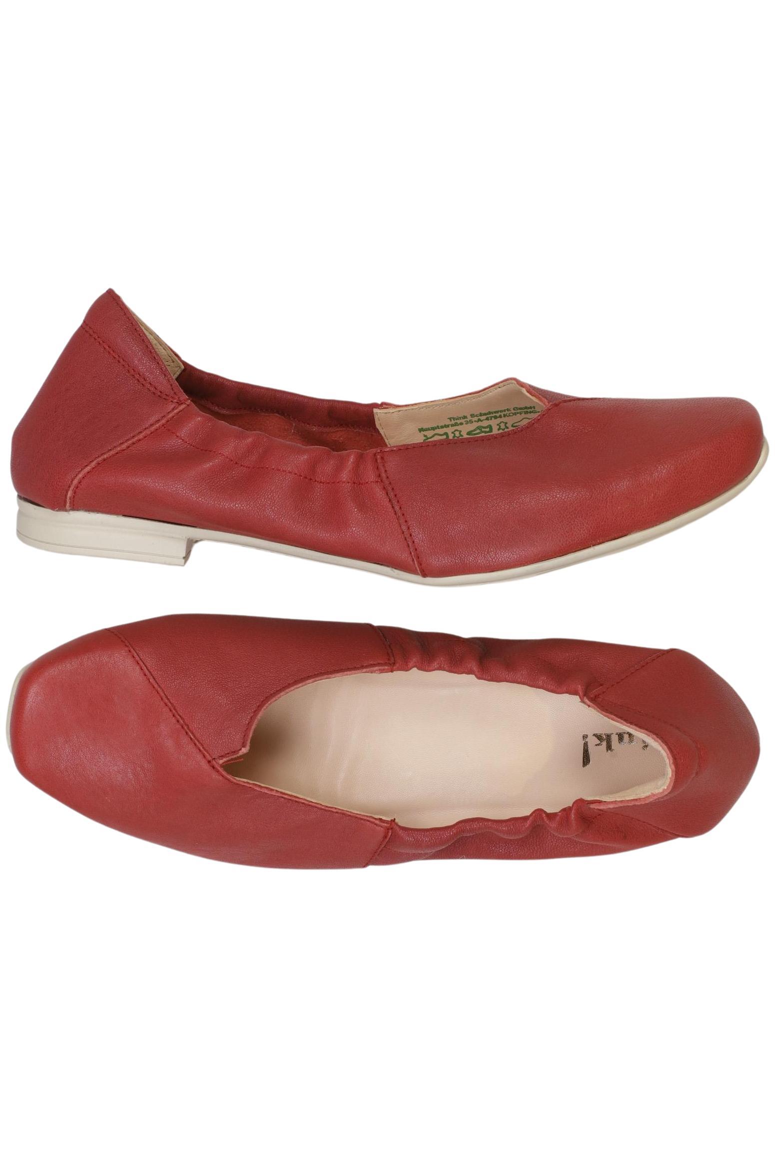 

Think! Damen Ballerinas, rot, Gr. 41