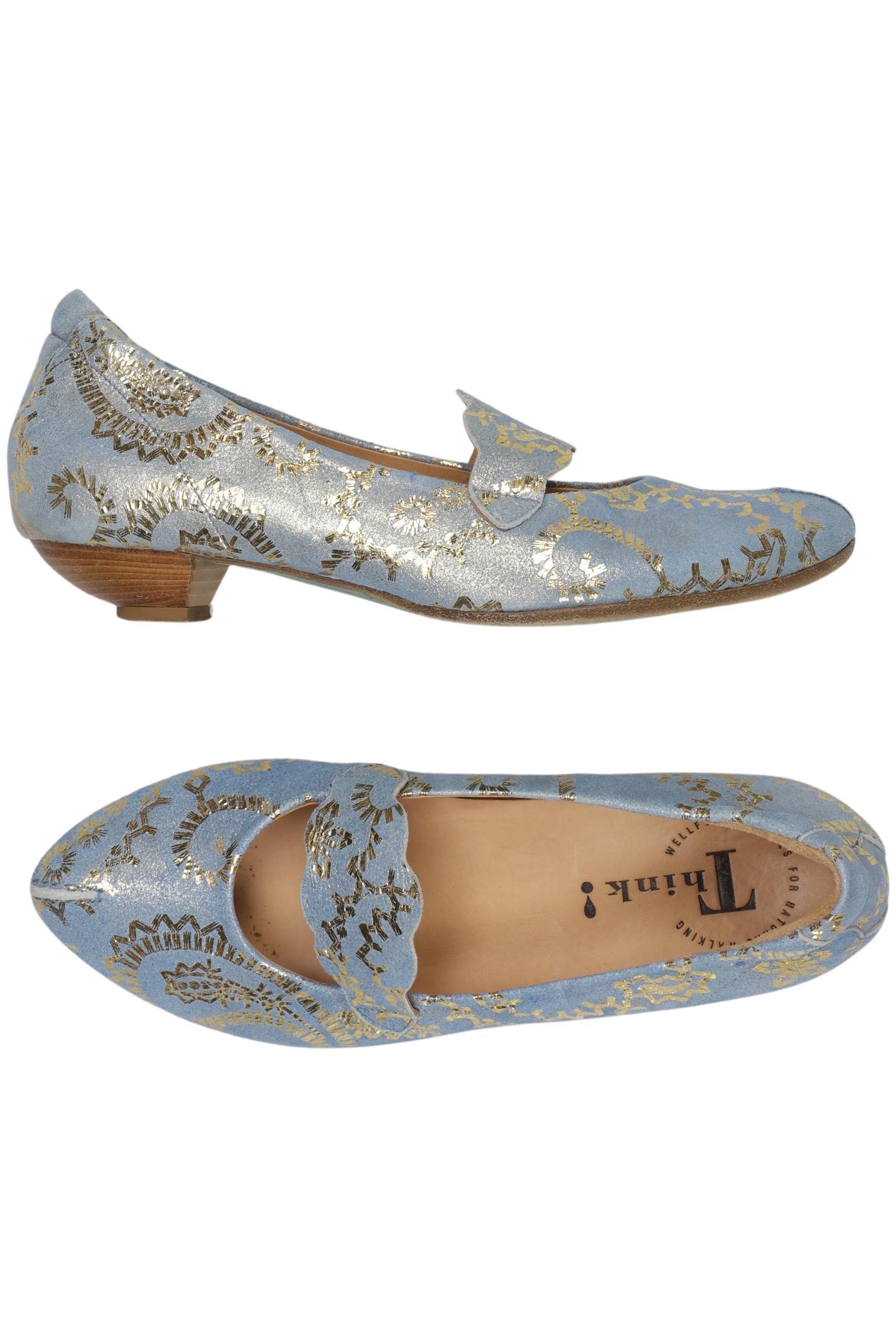 

Think! Damen Ballerinas, blau, Gr. 39