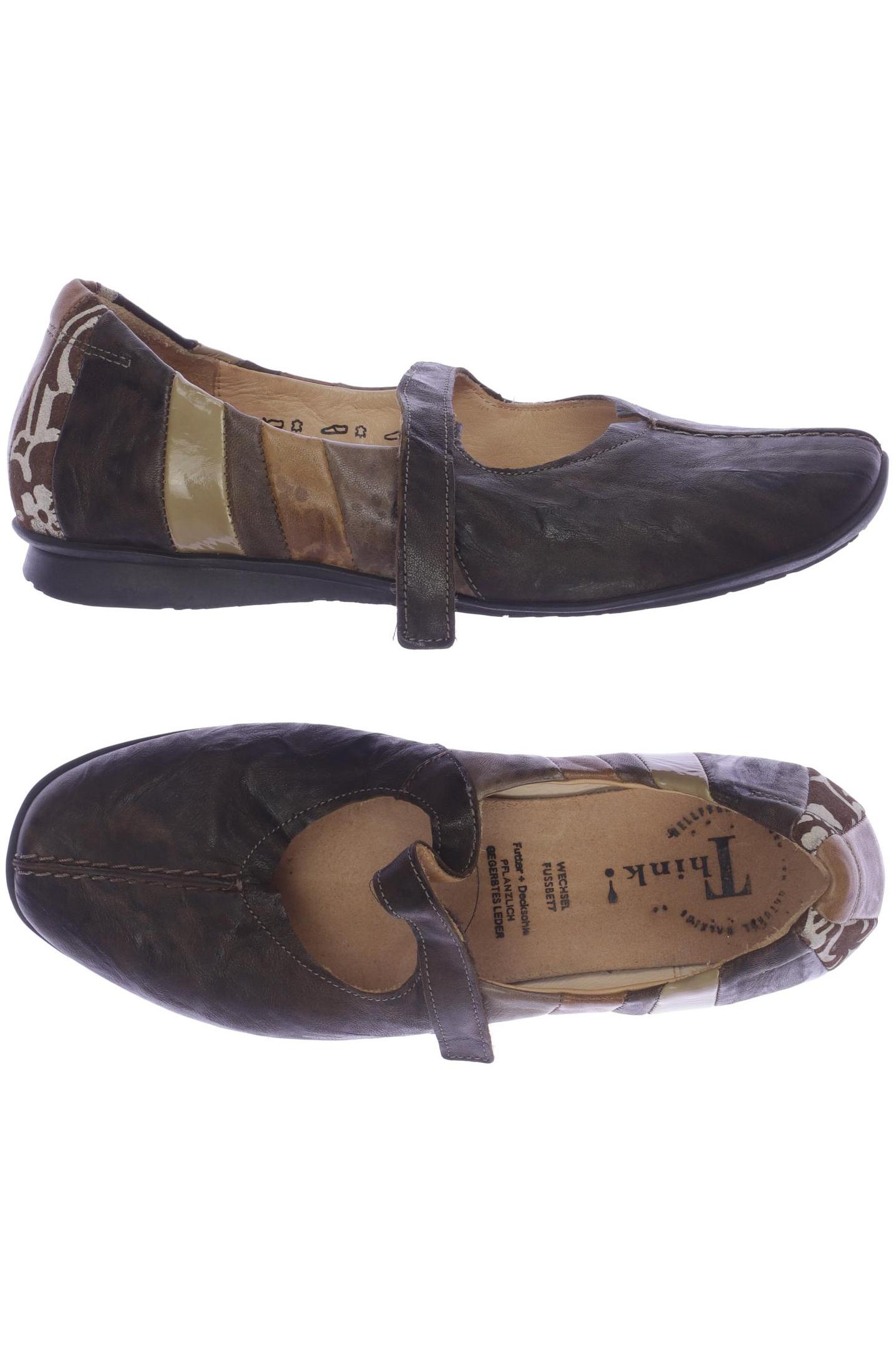 

Think! Damen Ballerinas, braun, Gr. 38
