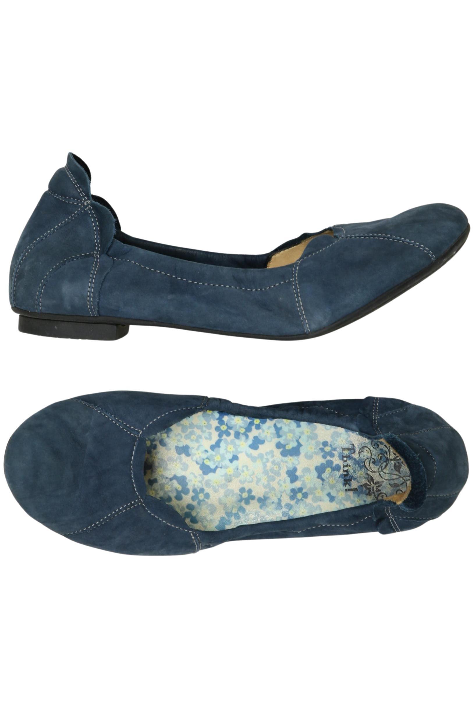 

Think! Damen Ballerinas, türkis, Gr. 38
