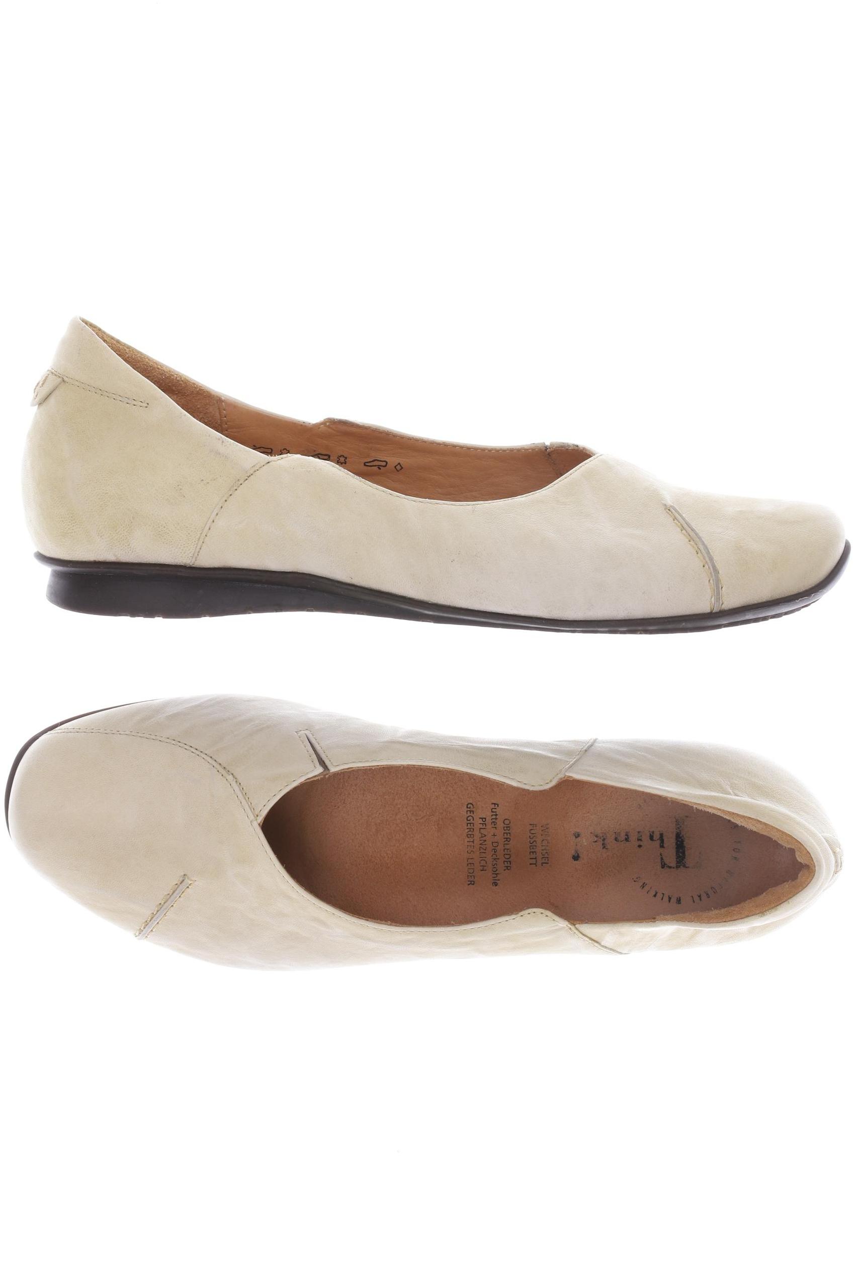 

Think! Damen Ballerinas, cremeweiß
