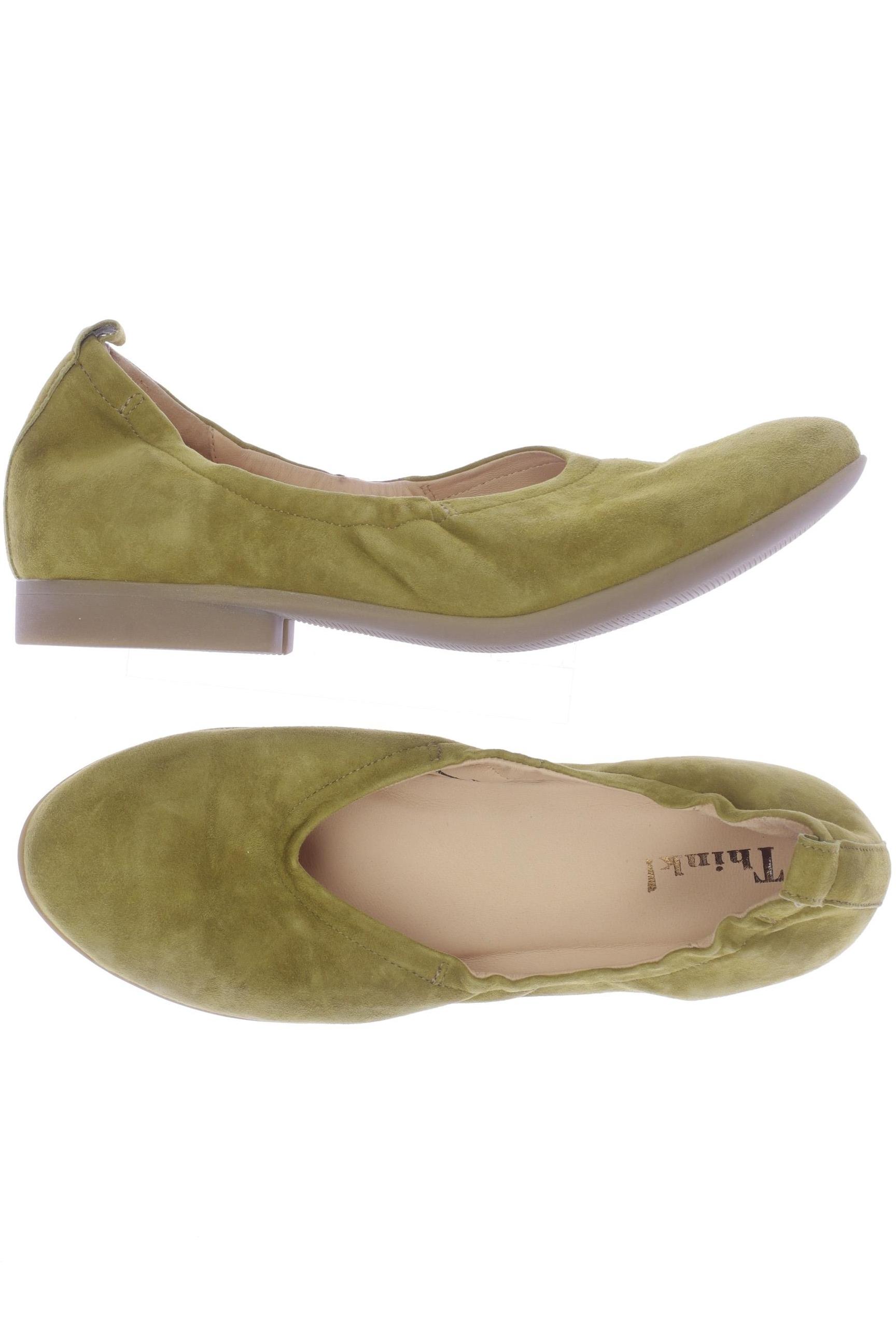

Think! Damen Ballerinas, hellgrün, Gr. 42.5