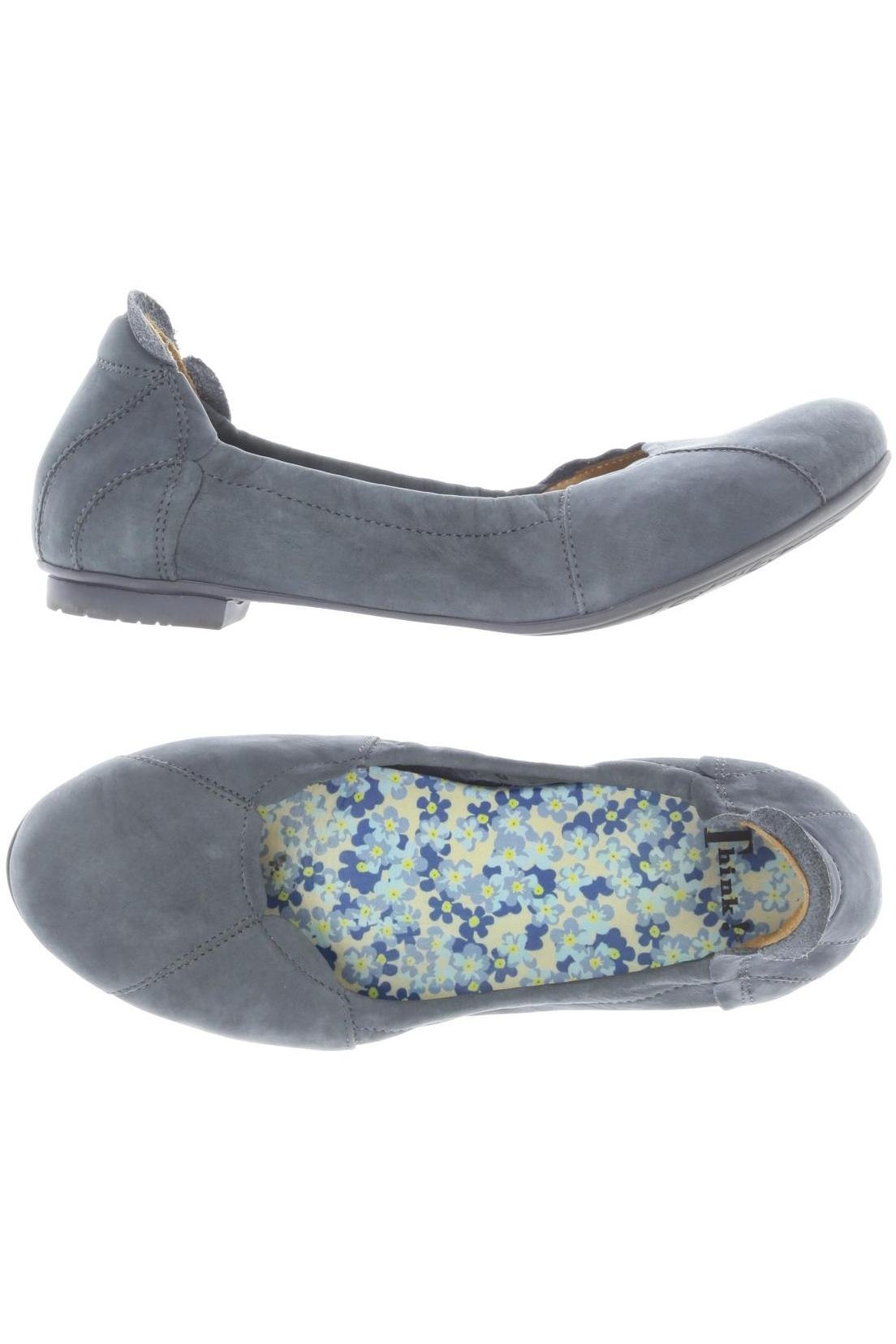 

Think! Damen Ballerinas, hellblau, Gr. 37.5