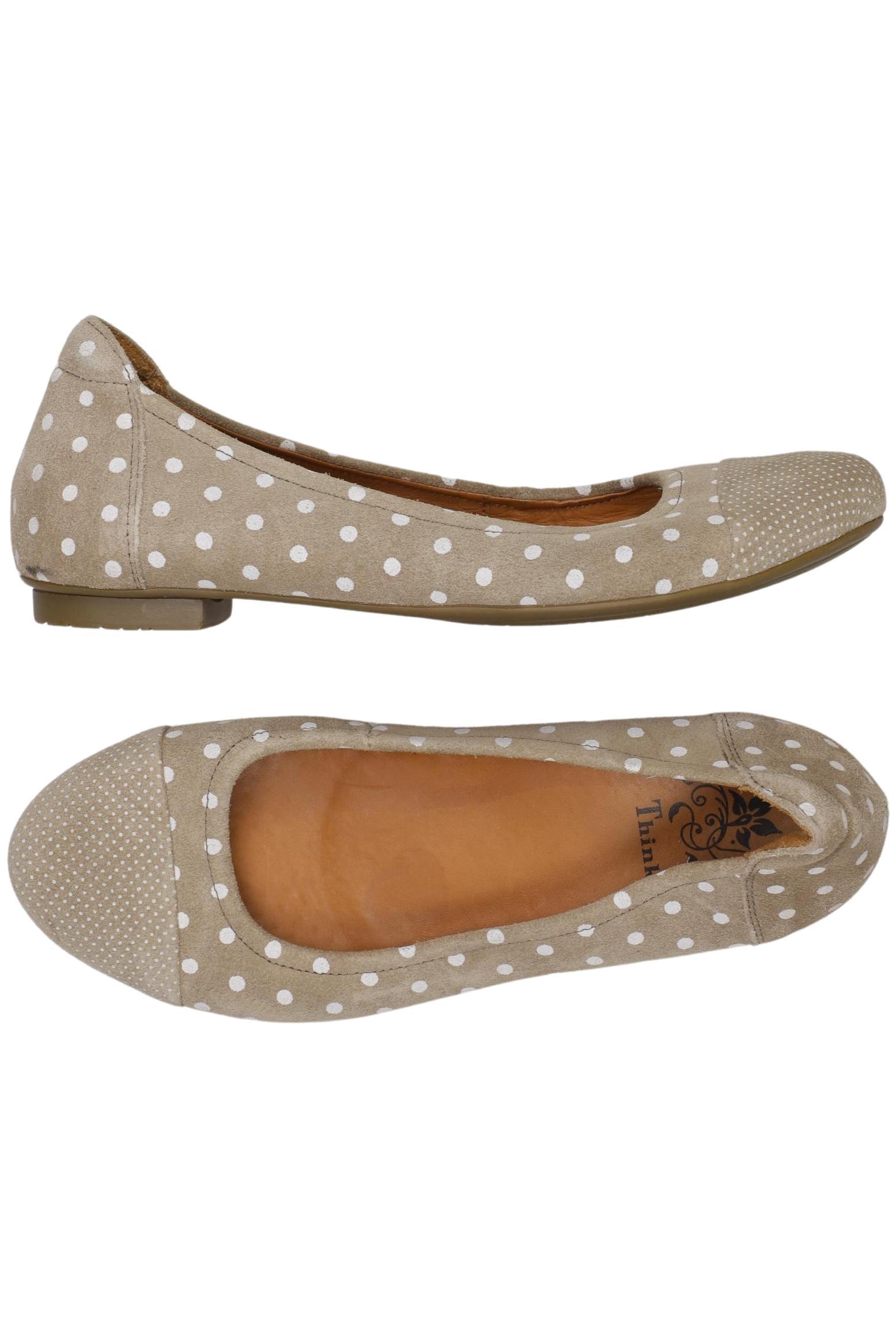 

Think! Damen Ballerinas, beige, Gr. 37