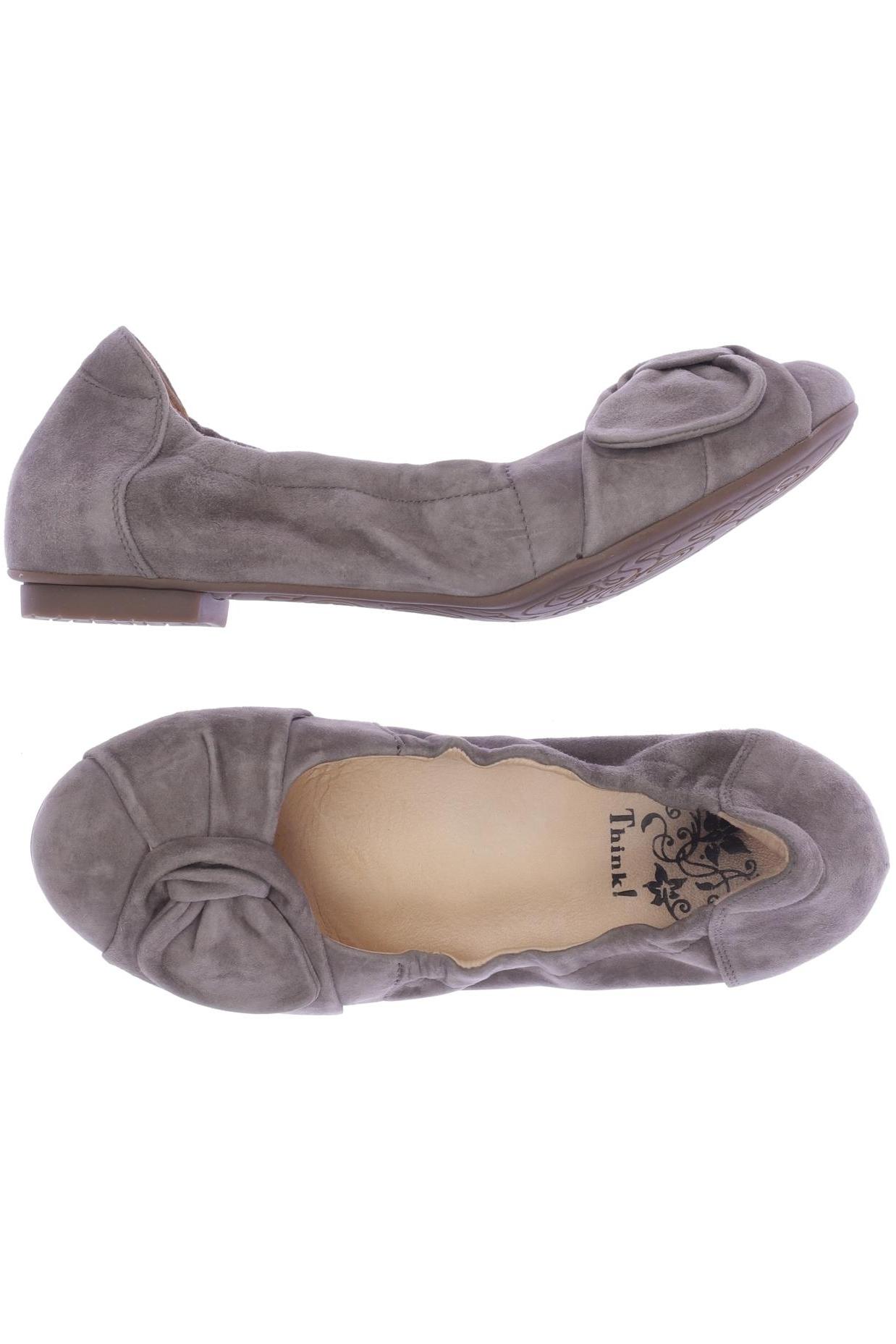 

Think! Damen Ballerinas, grau, Gr. 38.5