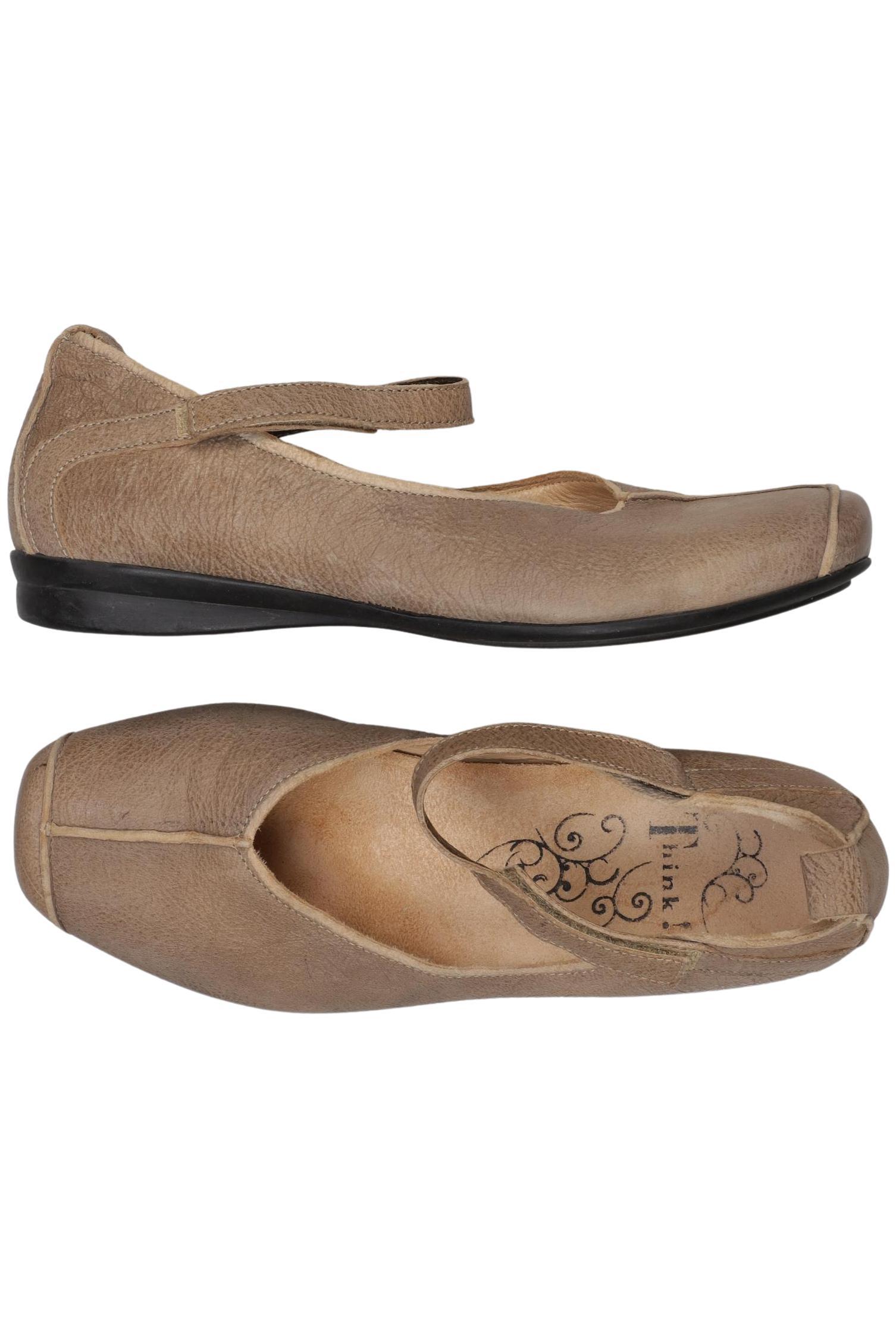

Think! Damen Ballerinas, beige, Gr. 39