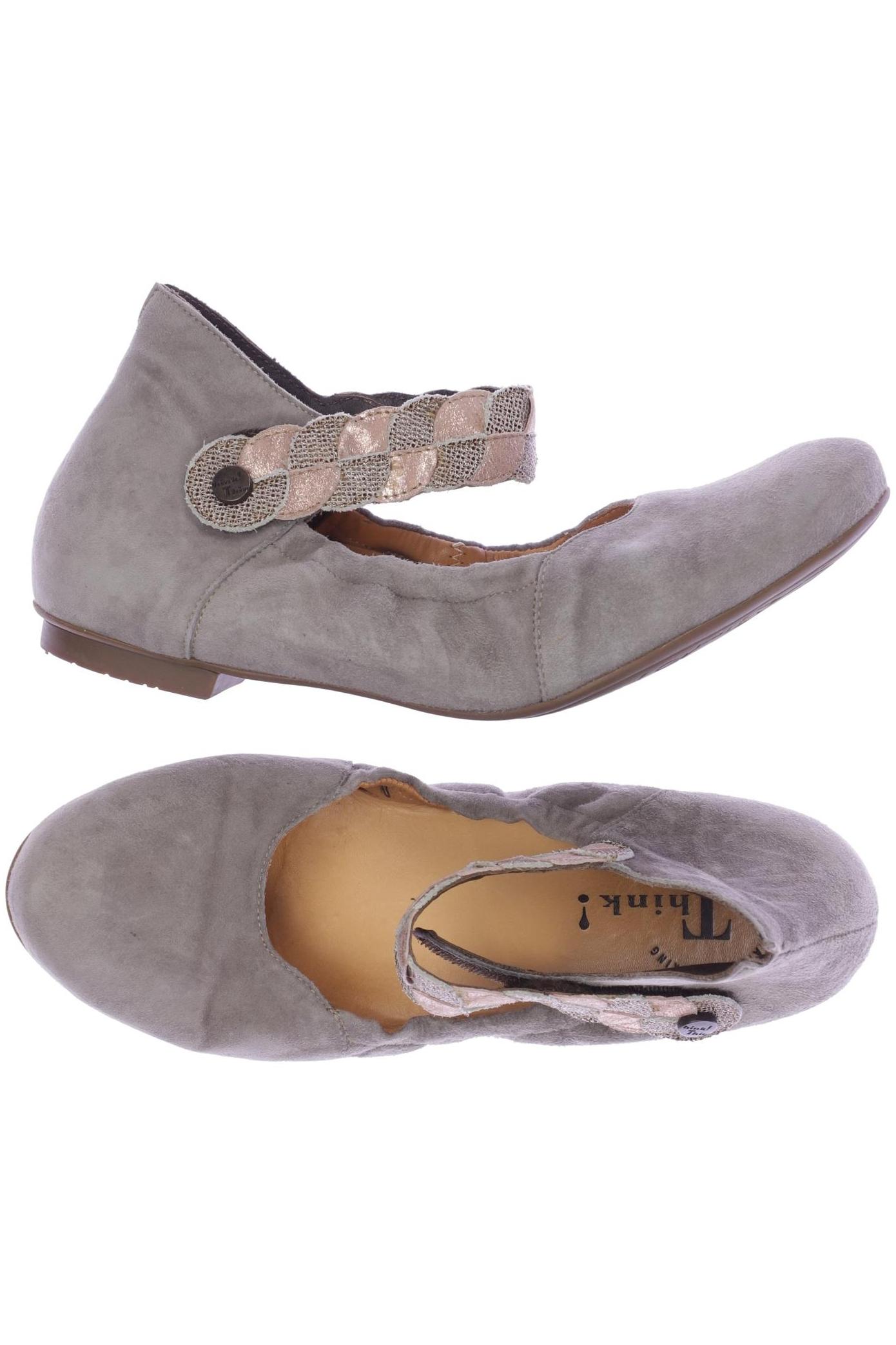 

Think! Damen Ballerinas, grau, Gr. 41.5