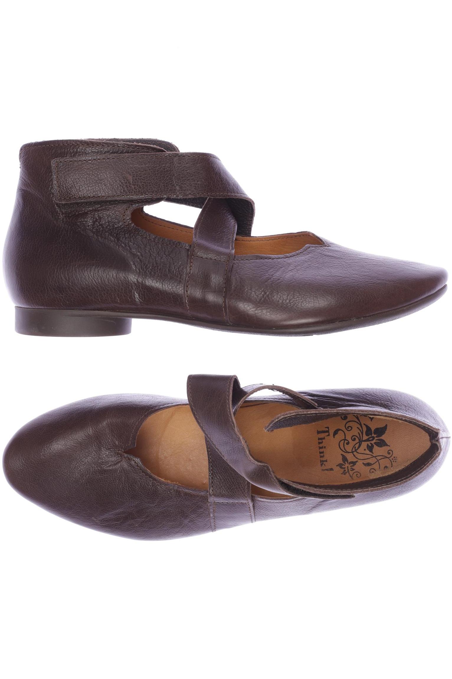 

Think! Damen Ballerinas, braun, Gr. 38