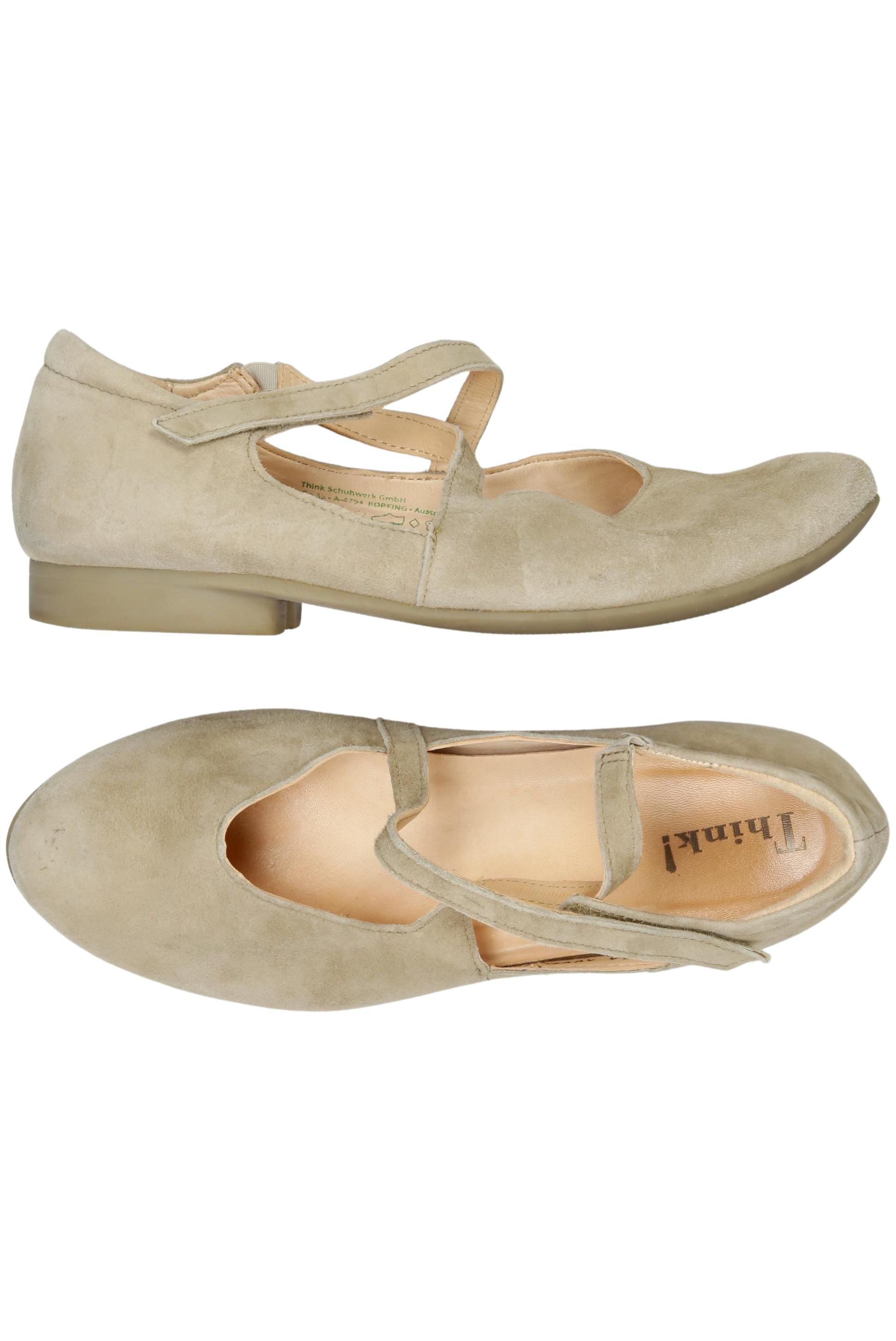 

Think! Damen Ballerinas, beige, Gr. 39.5