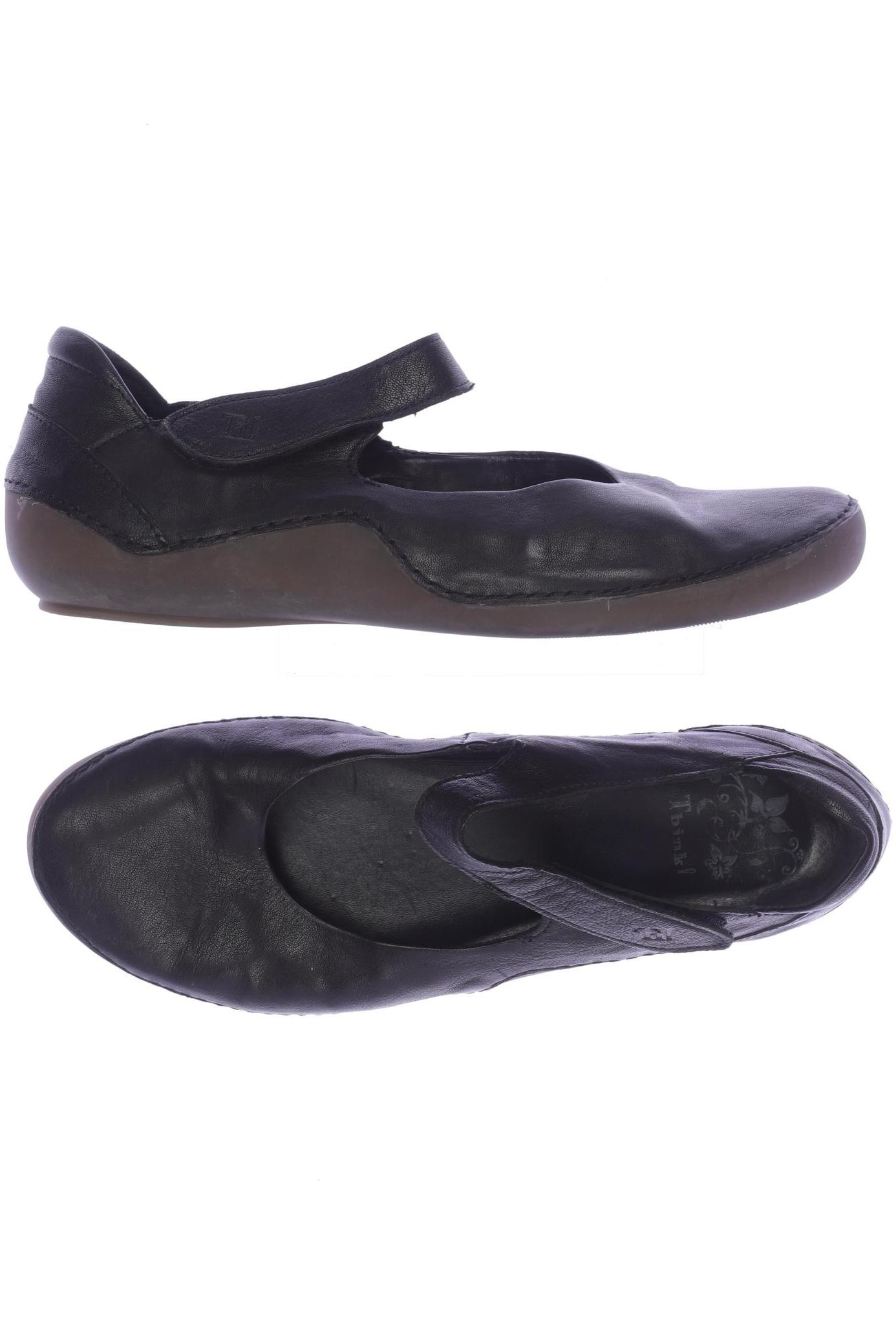 

Think! Damen Ballerinas, schwarz, Gr. 42.5