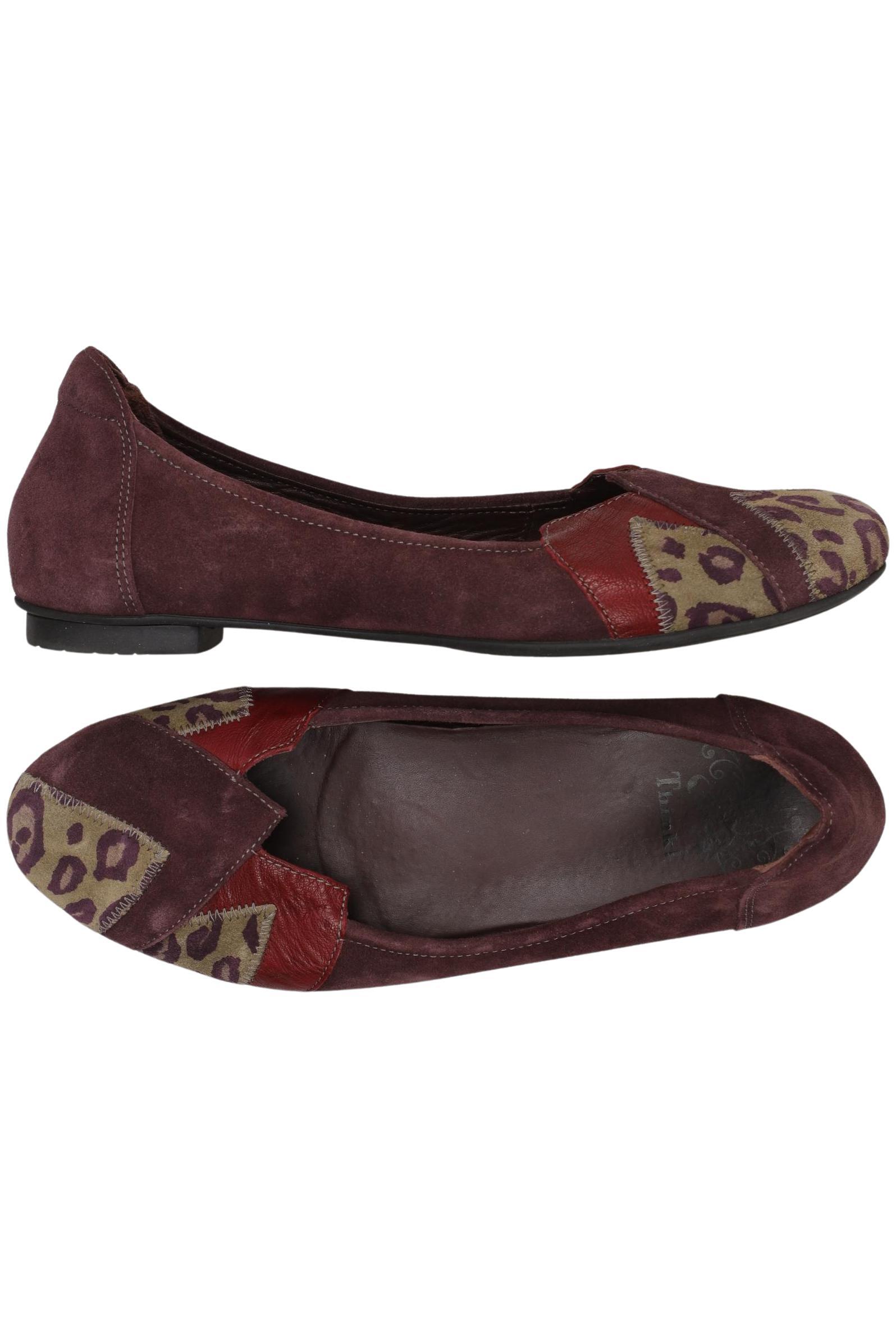 

Think! Damen Ballerinas, bordeaux, Gr. 39