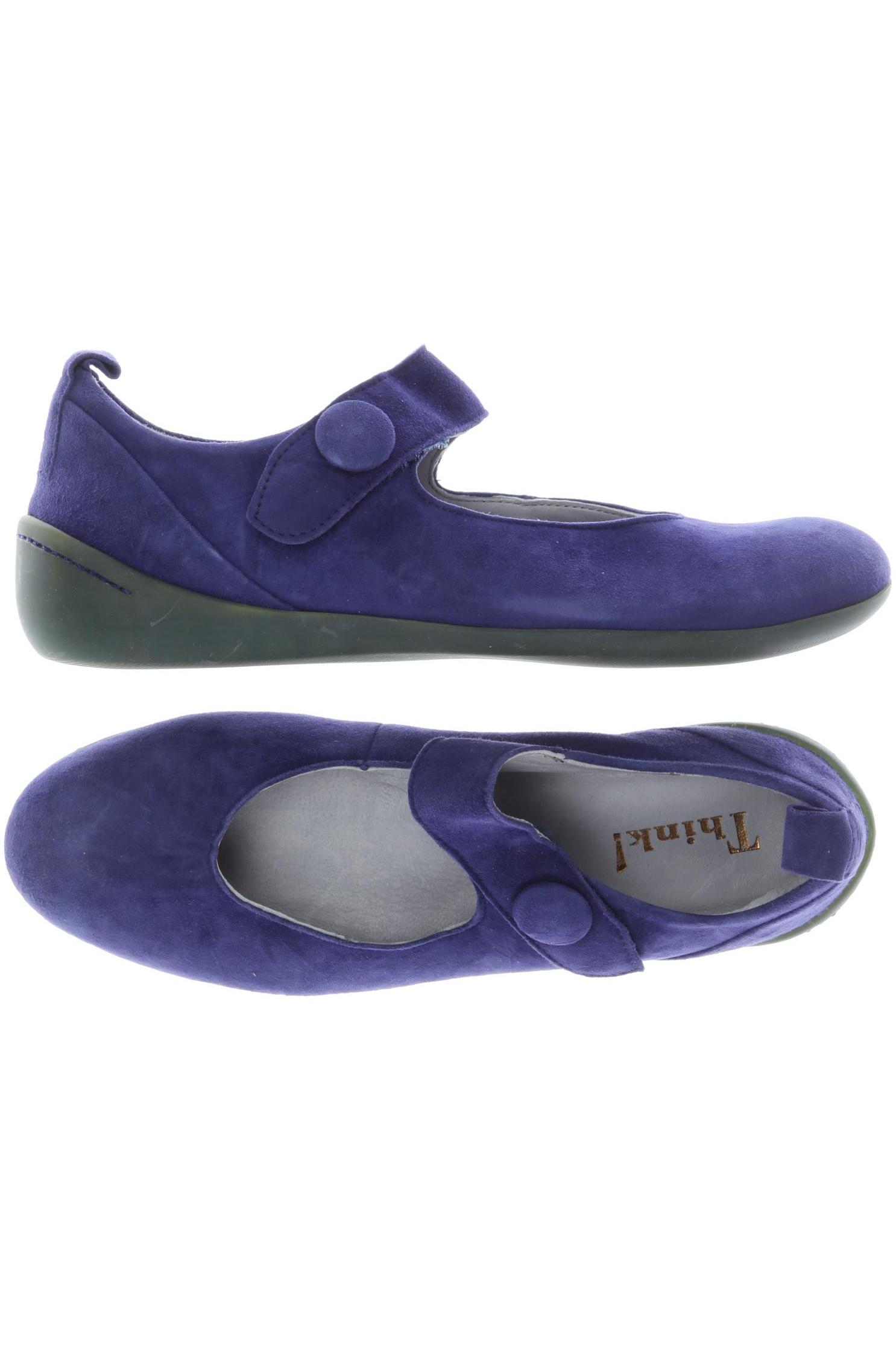 

Think! Damen Ballerinas, blau, Gr. 37.5