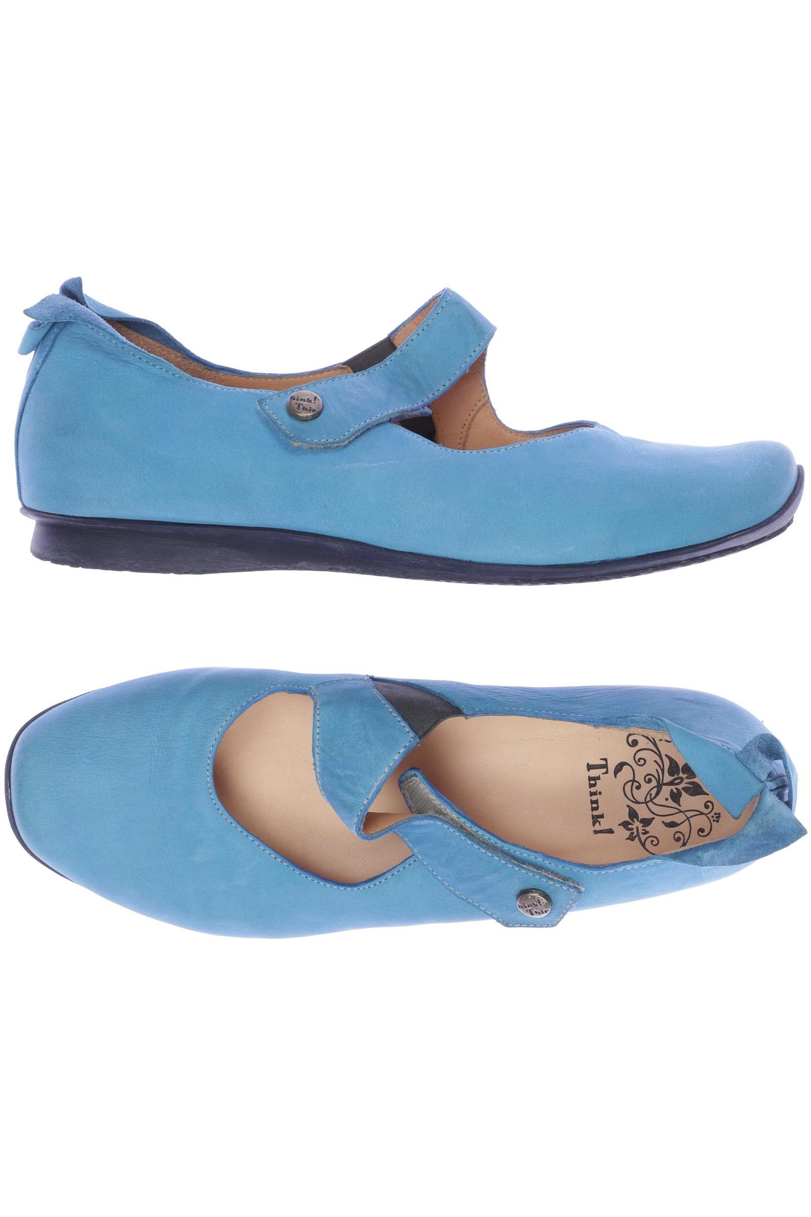 

Think! Damen Ballerinas, blau, Gr. 41