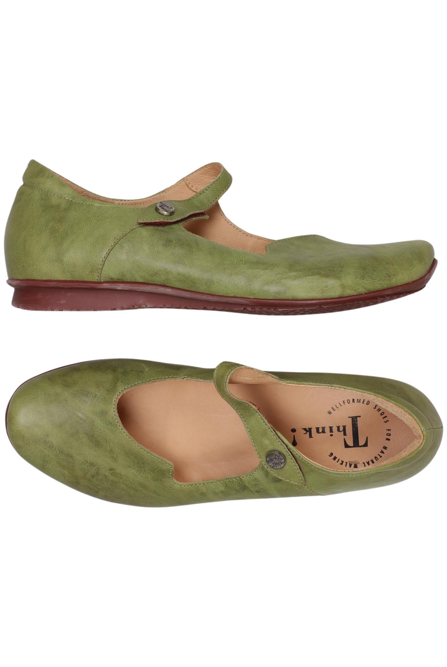 

Think! Damen Ballerinas, grün, Gr. 39.5