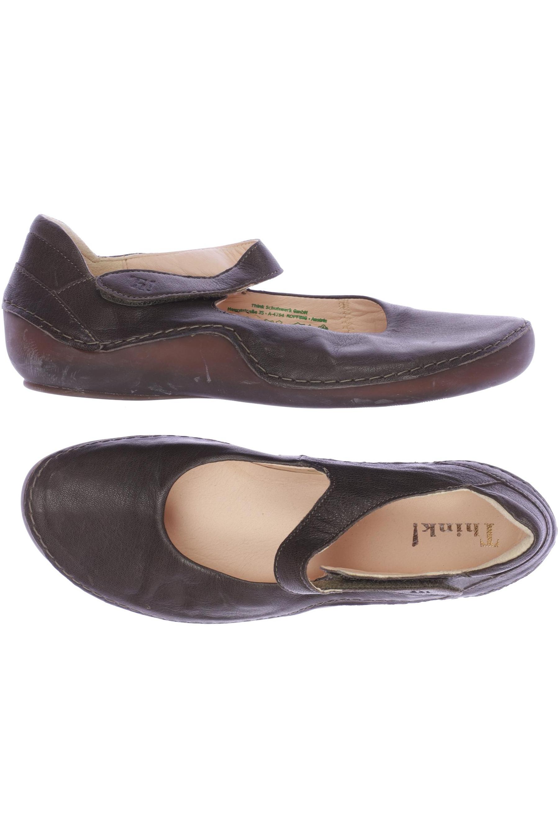

Think! Damen Ballerinas, braun, Gr. 39