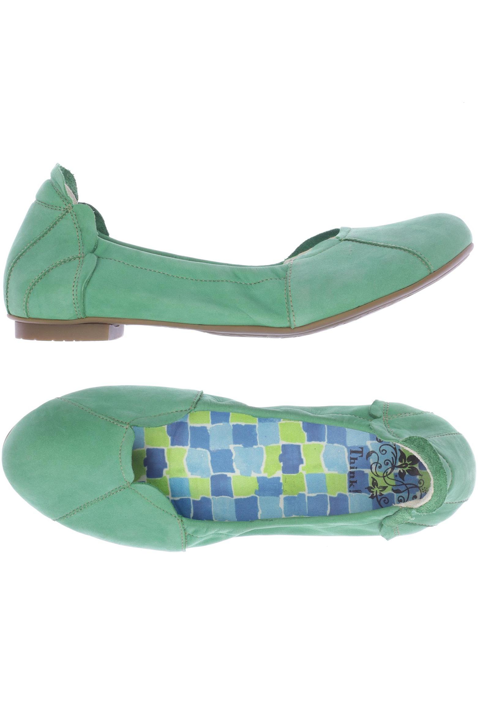 

Think! Damen Ballerinas, grün, Gr. 40