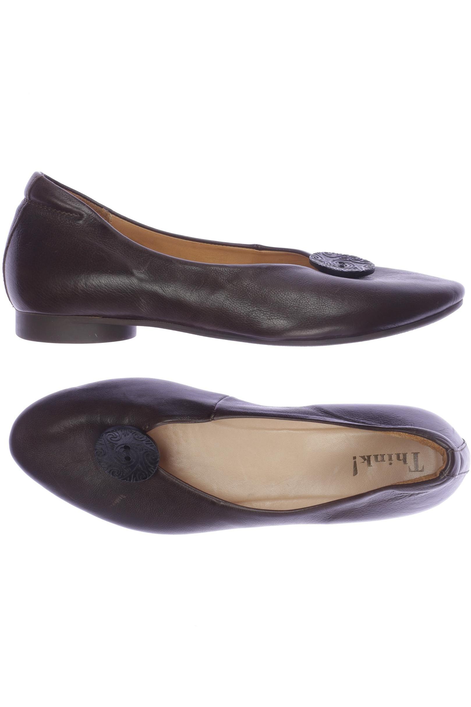 

Think! Damen Ballerinas, braun, Gr. 40
