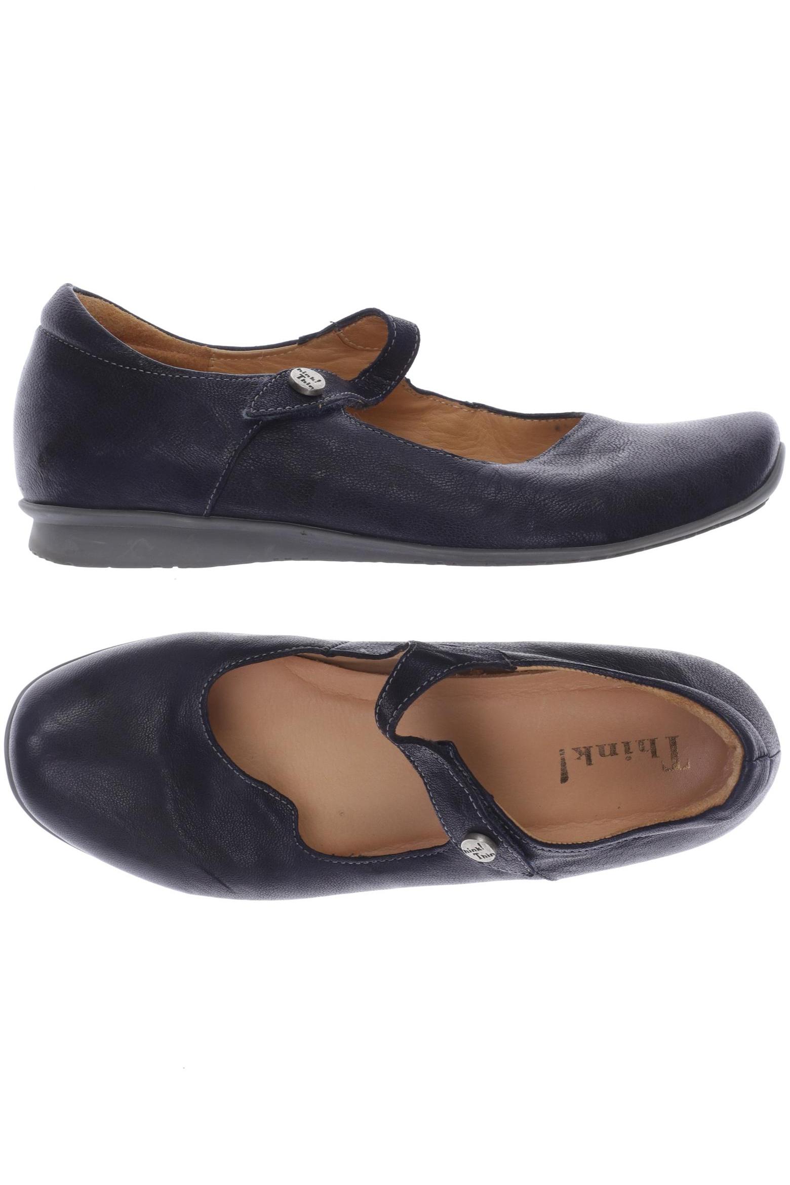 

Think! Damen Ballerinas, marineblau