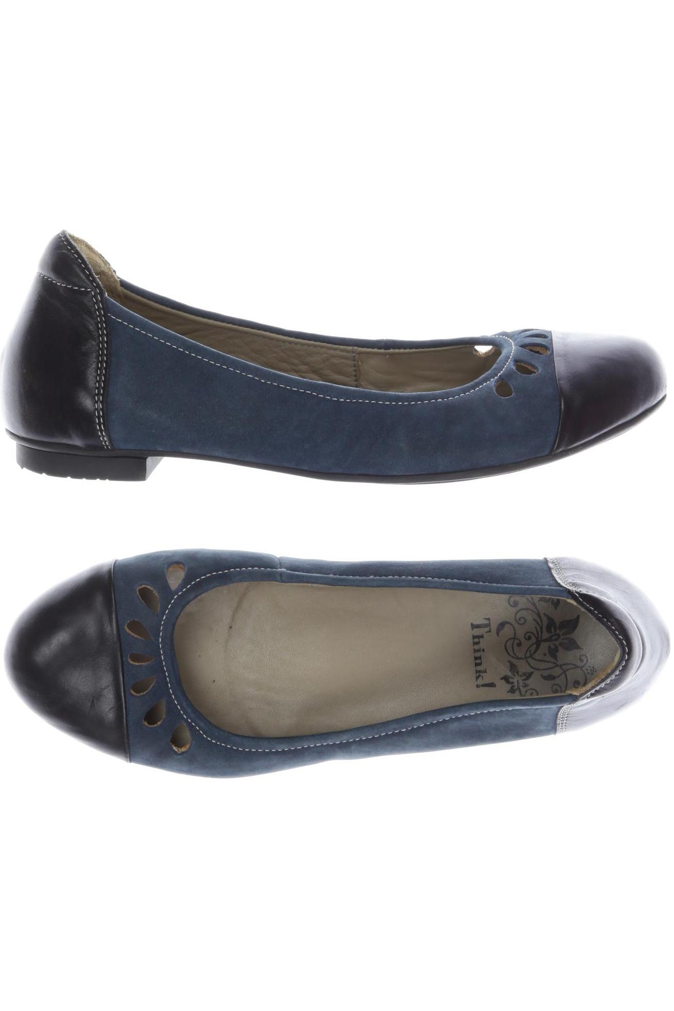 

Think! Damen Ballerinas, marineblau, Gr. 36