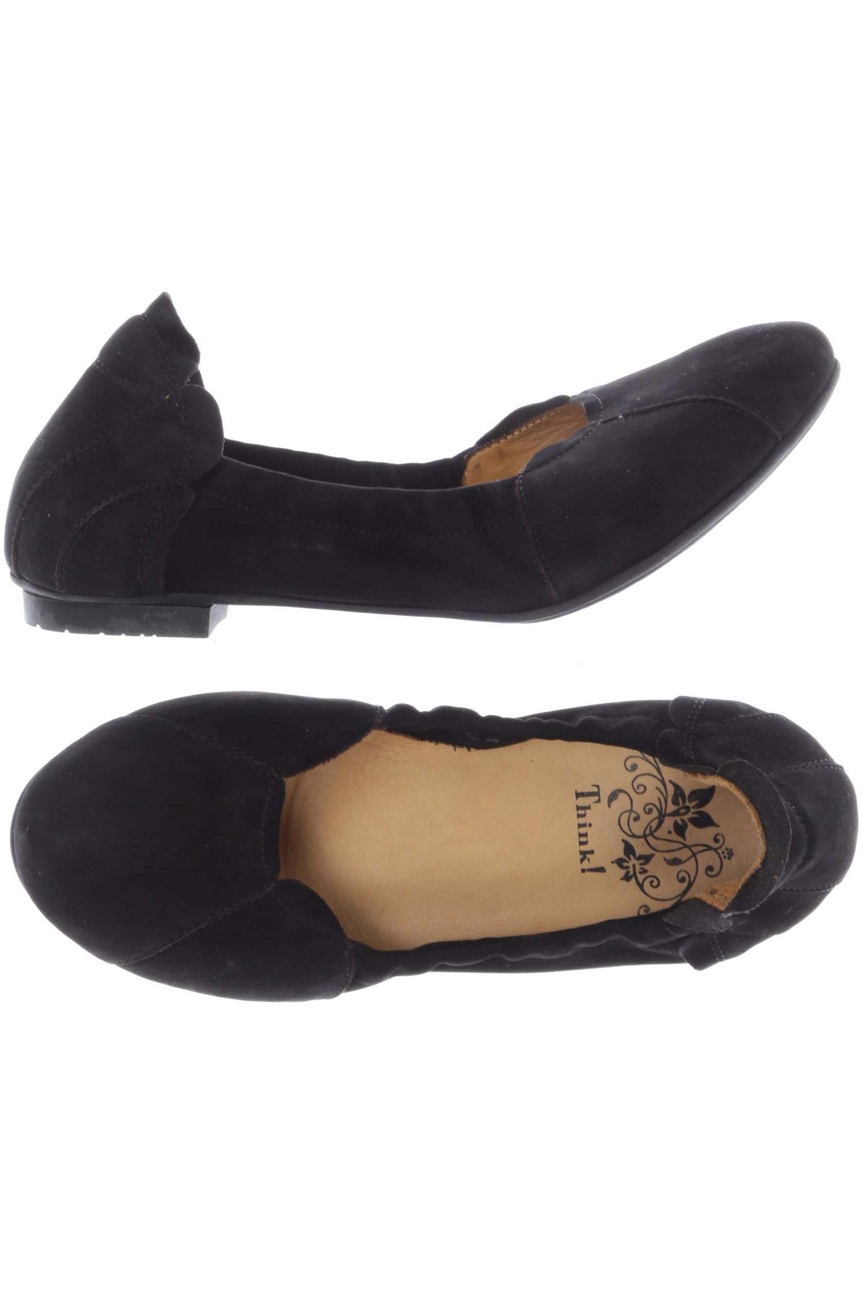 

Think! Damen Ballerinas, schwarz, Gr. 38