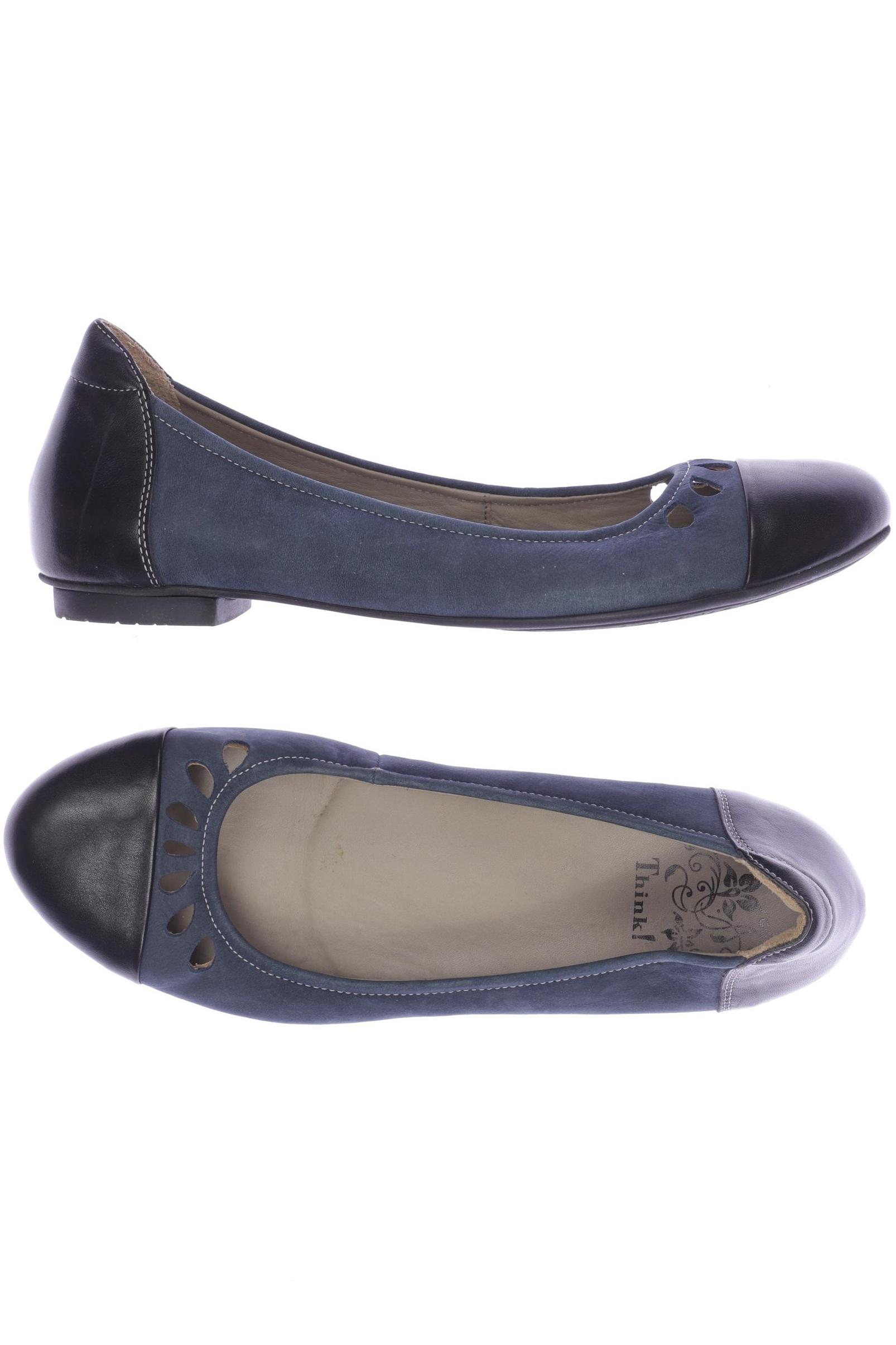 

Think! Damen Ballerinas, marineblau, Gr. 39.5