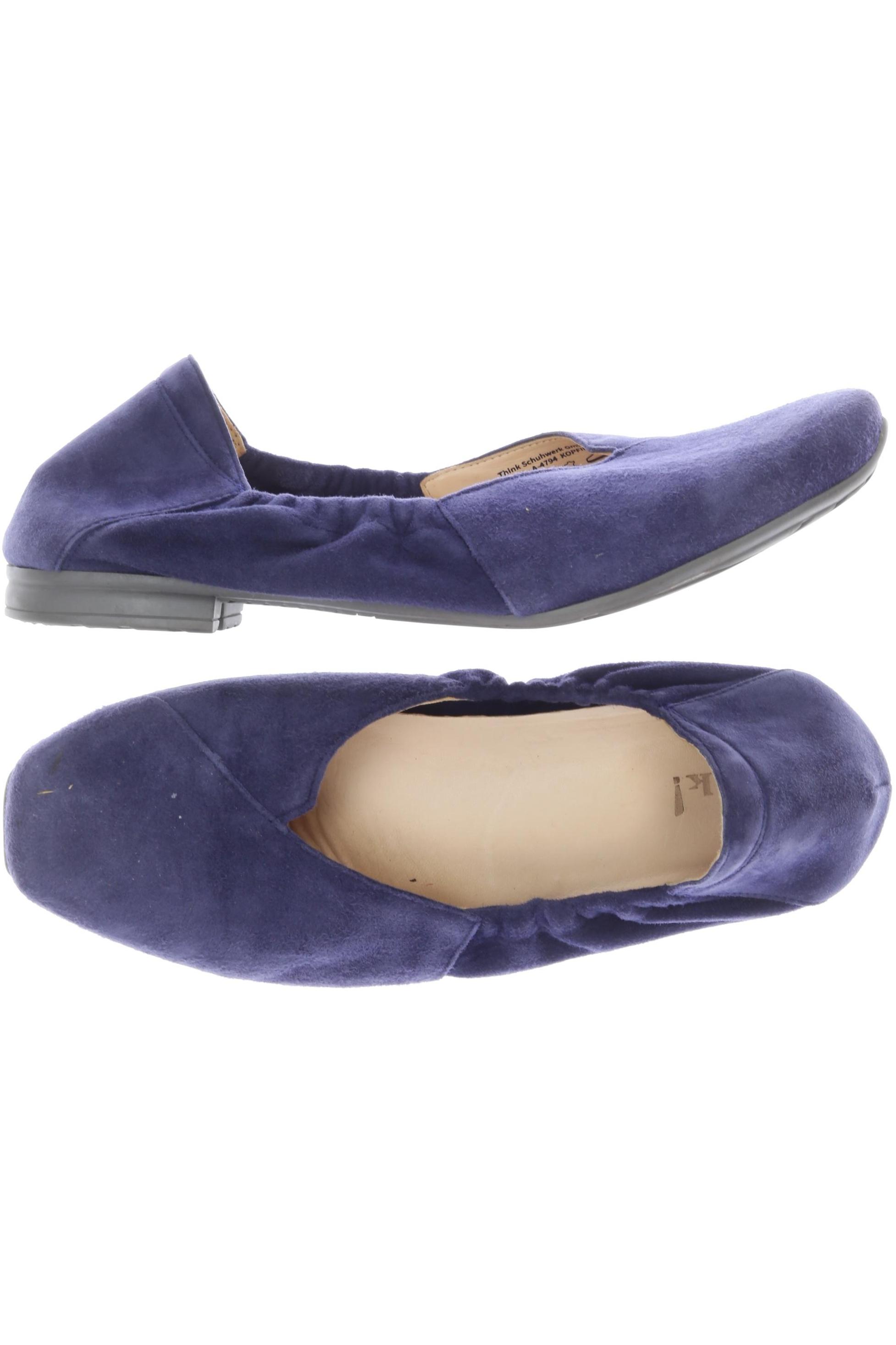 

Think! Damen Ballerinas, blau, Gr. 40.5