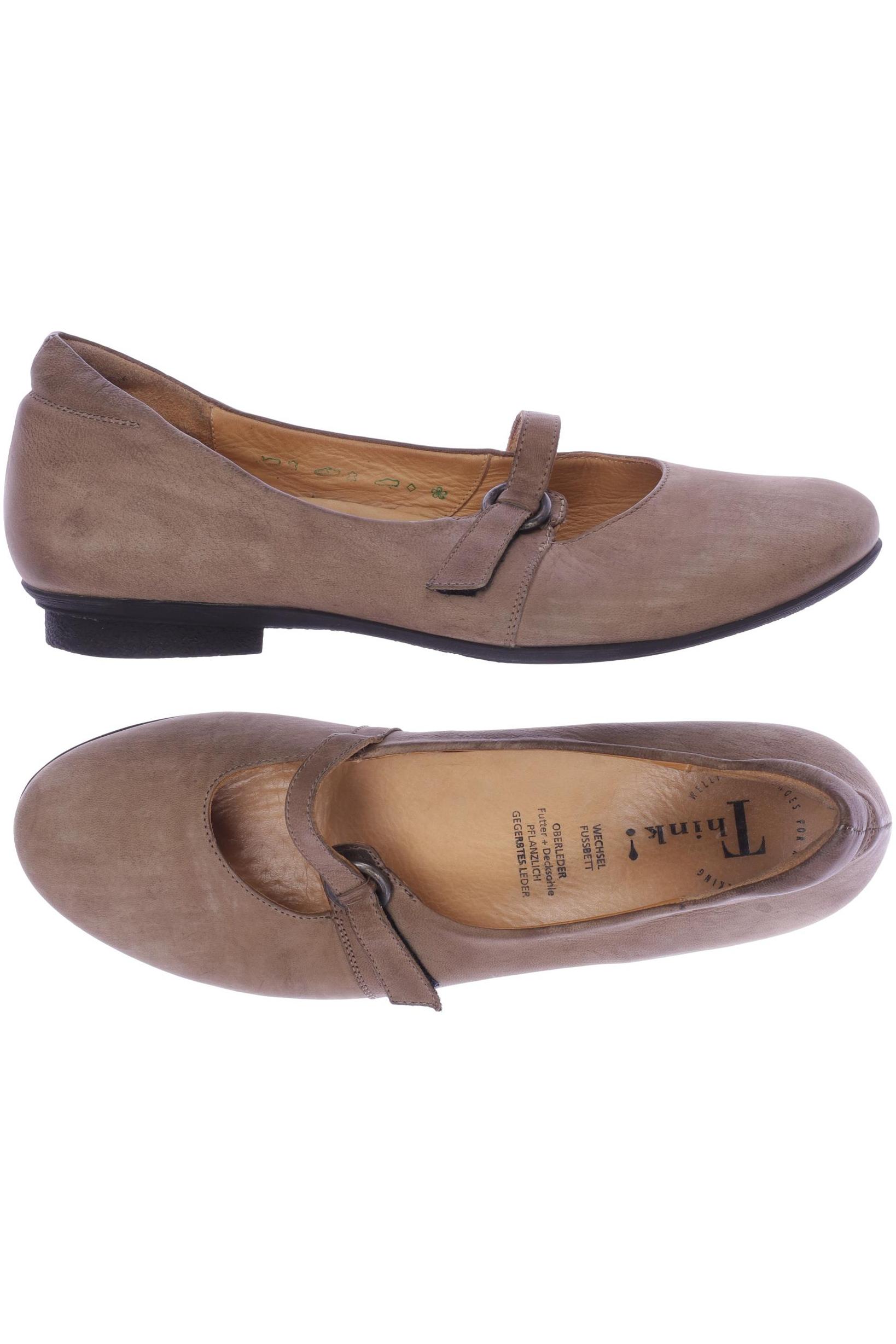 

Think! Damen Ballerinas, braun, Gr. 43