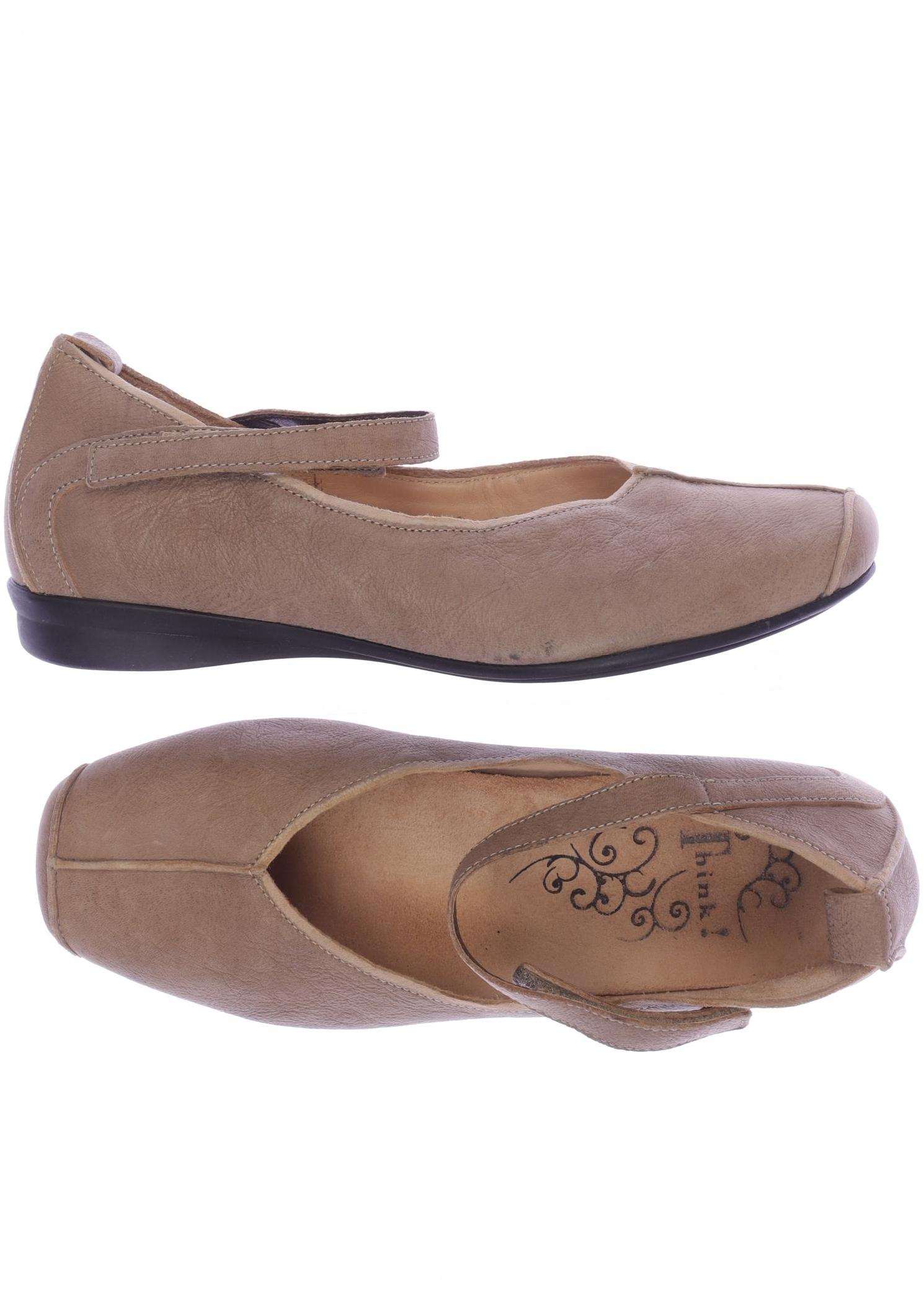 

Think! Damen Ballerinas, beige, Gr. 40