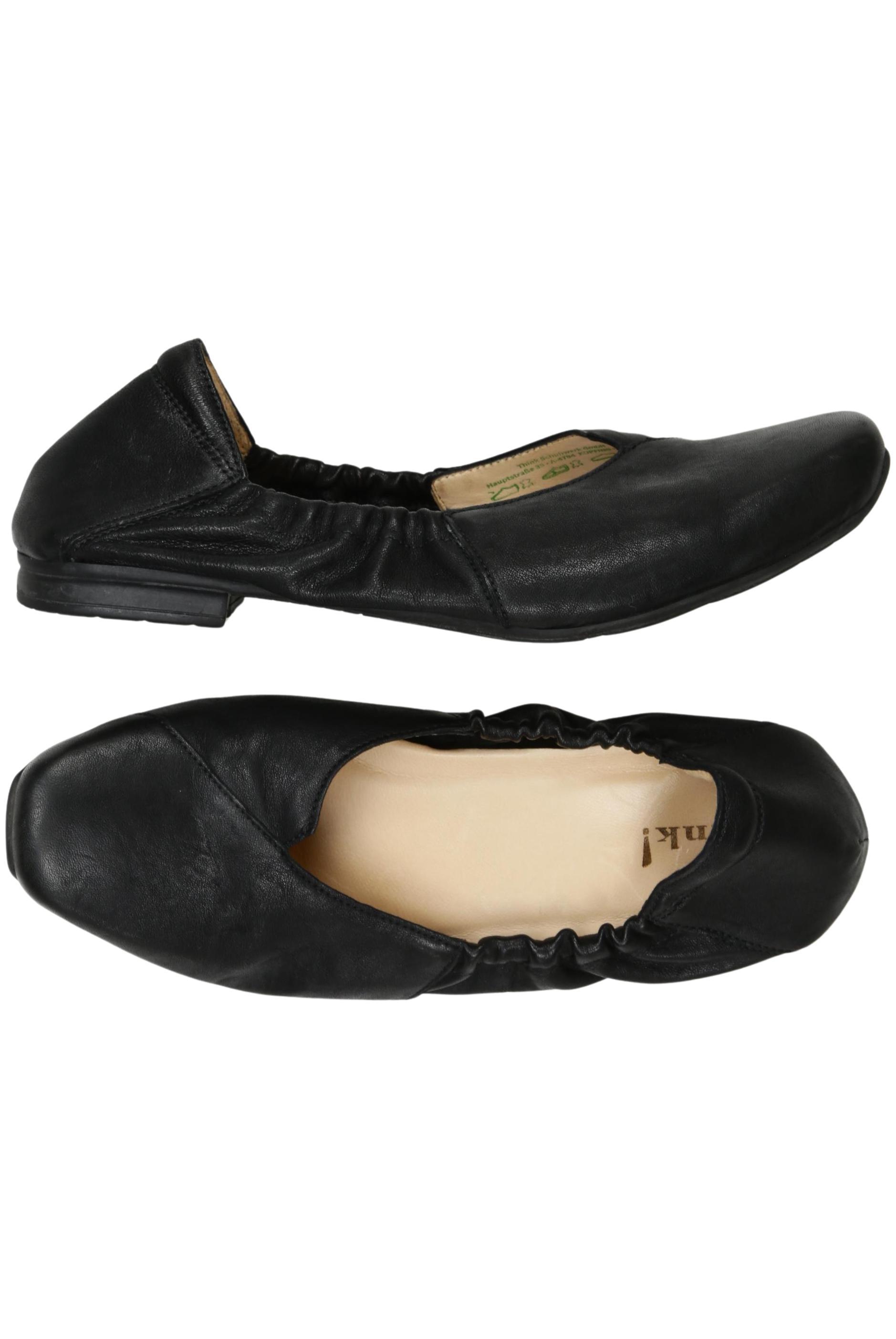 

Think! Damen Ballerinas, schwarz, Gr. 6