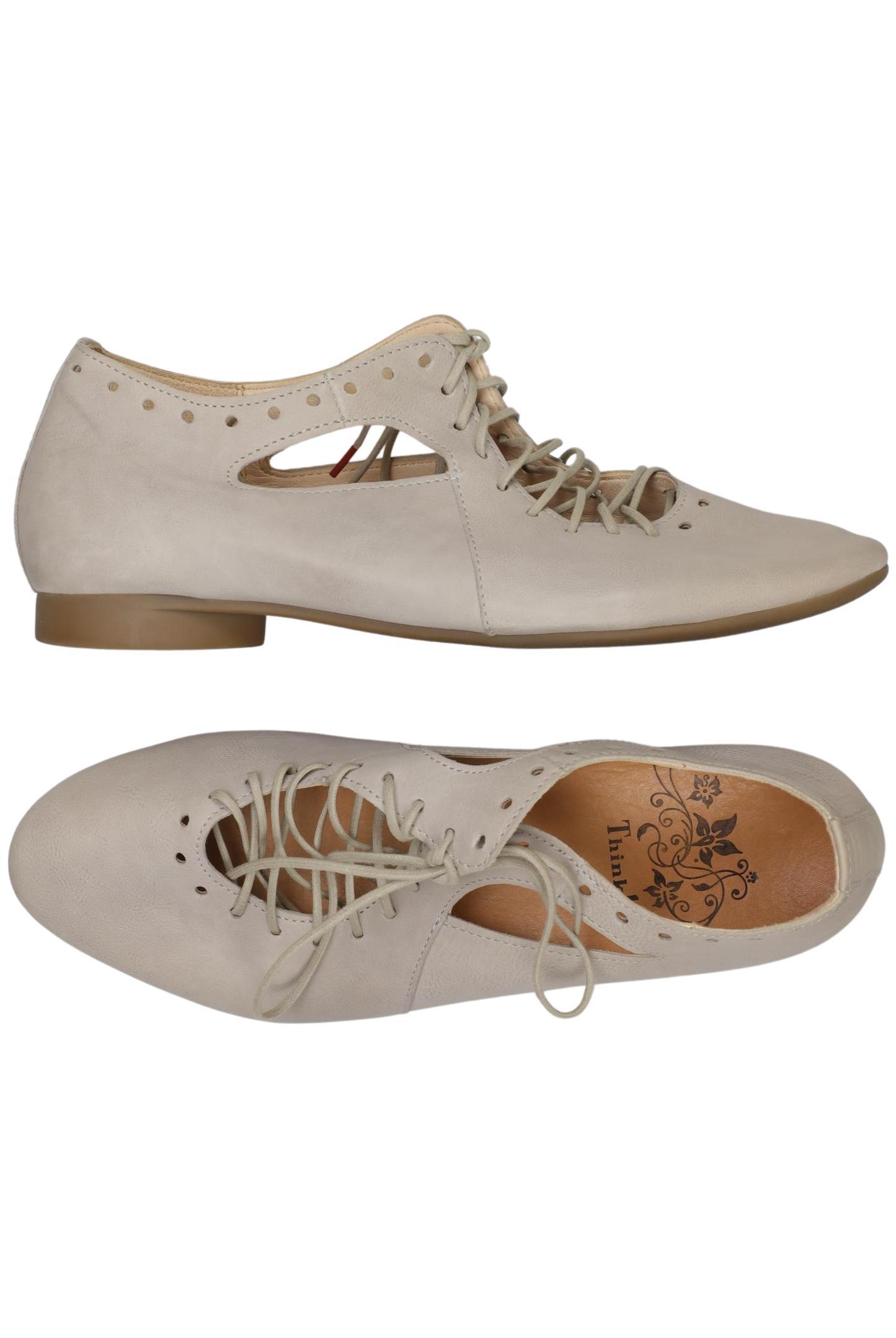 

Think! Damen Ballerinas, cremeweiß, Gr. 40