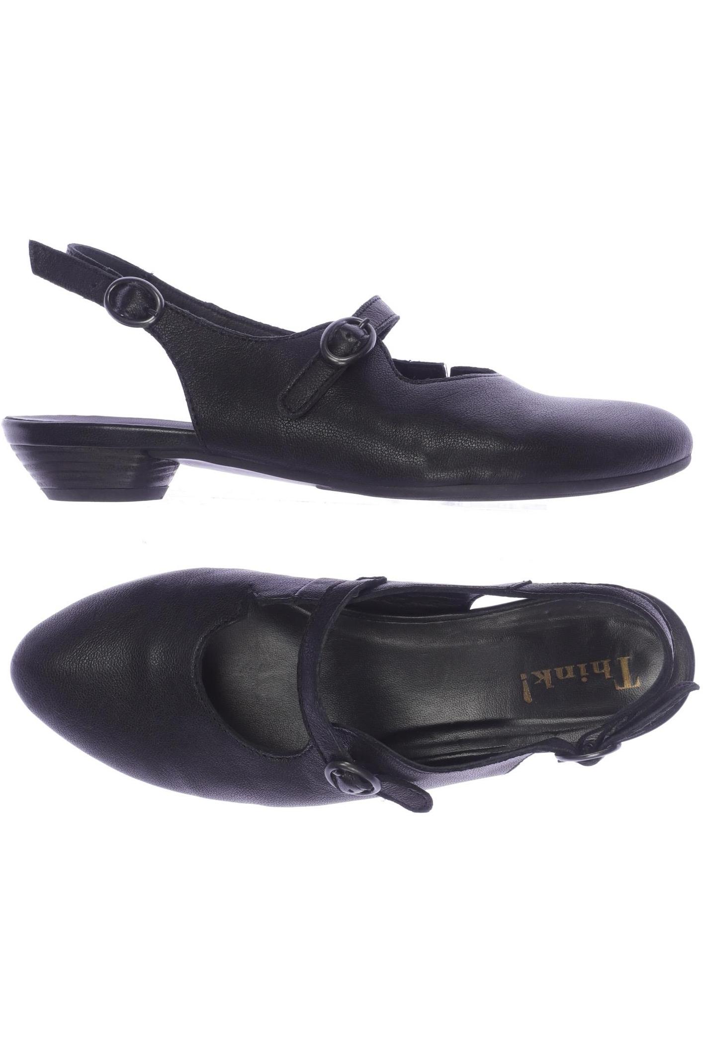 

Think! Damen Ballerinas, schwarz, Gr. 37.5
