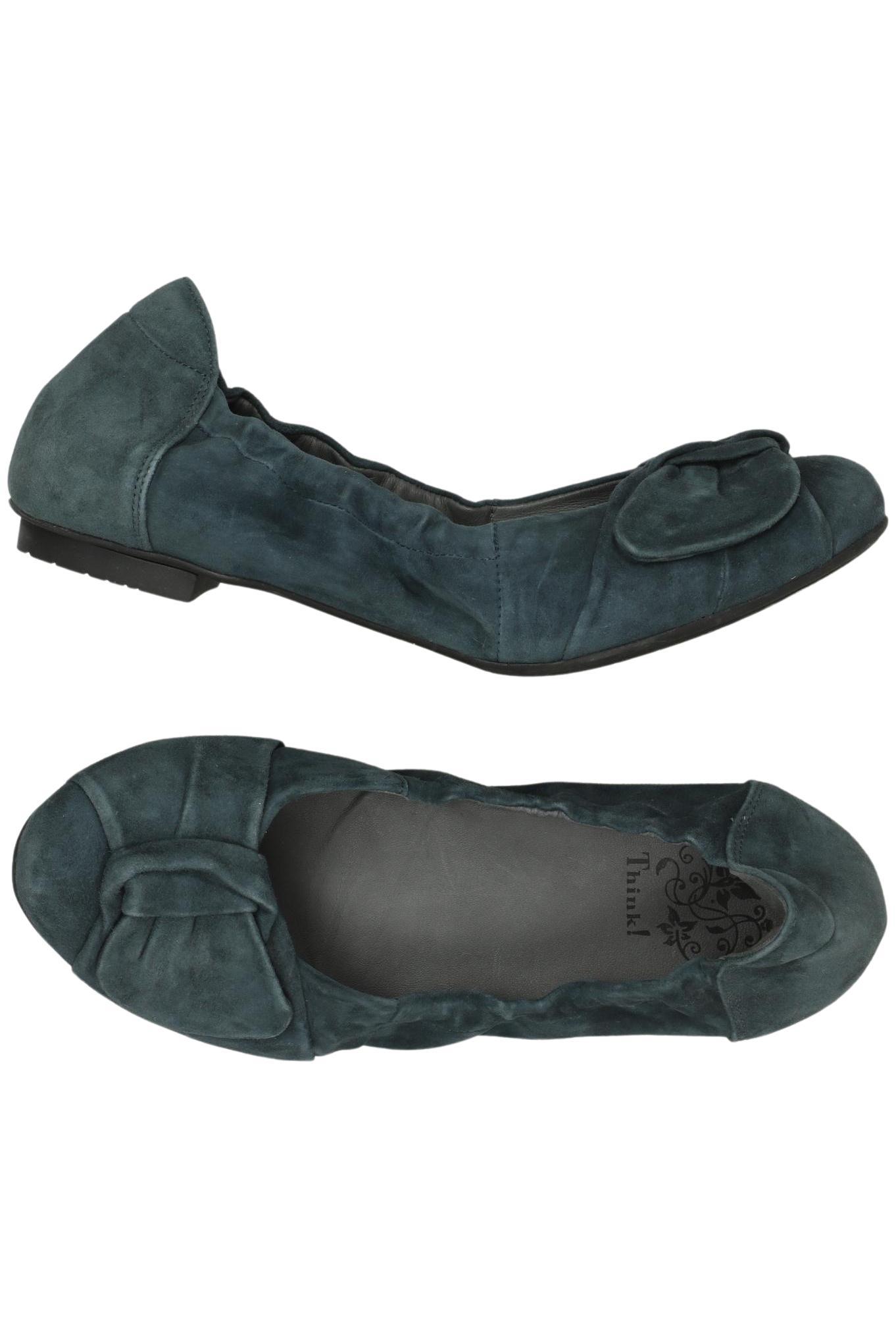 

Think! Damen Ballerinas, türkis, Gr. 41