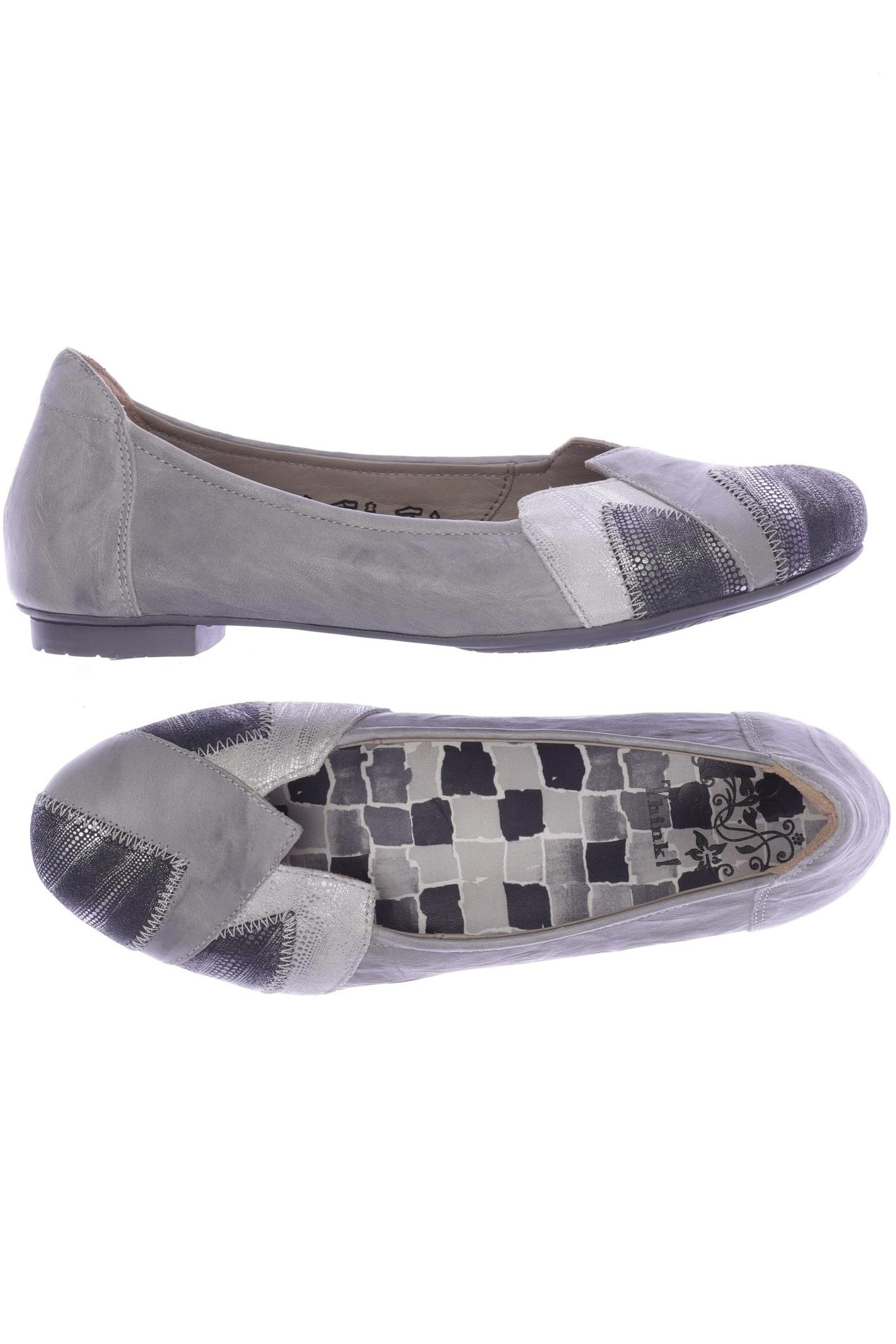 

Think! Damen Ballerinas, grau, Gr. 37.5