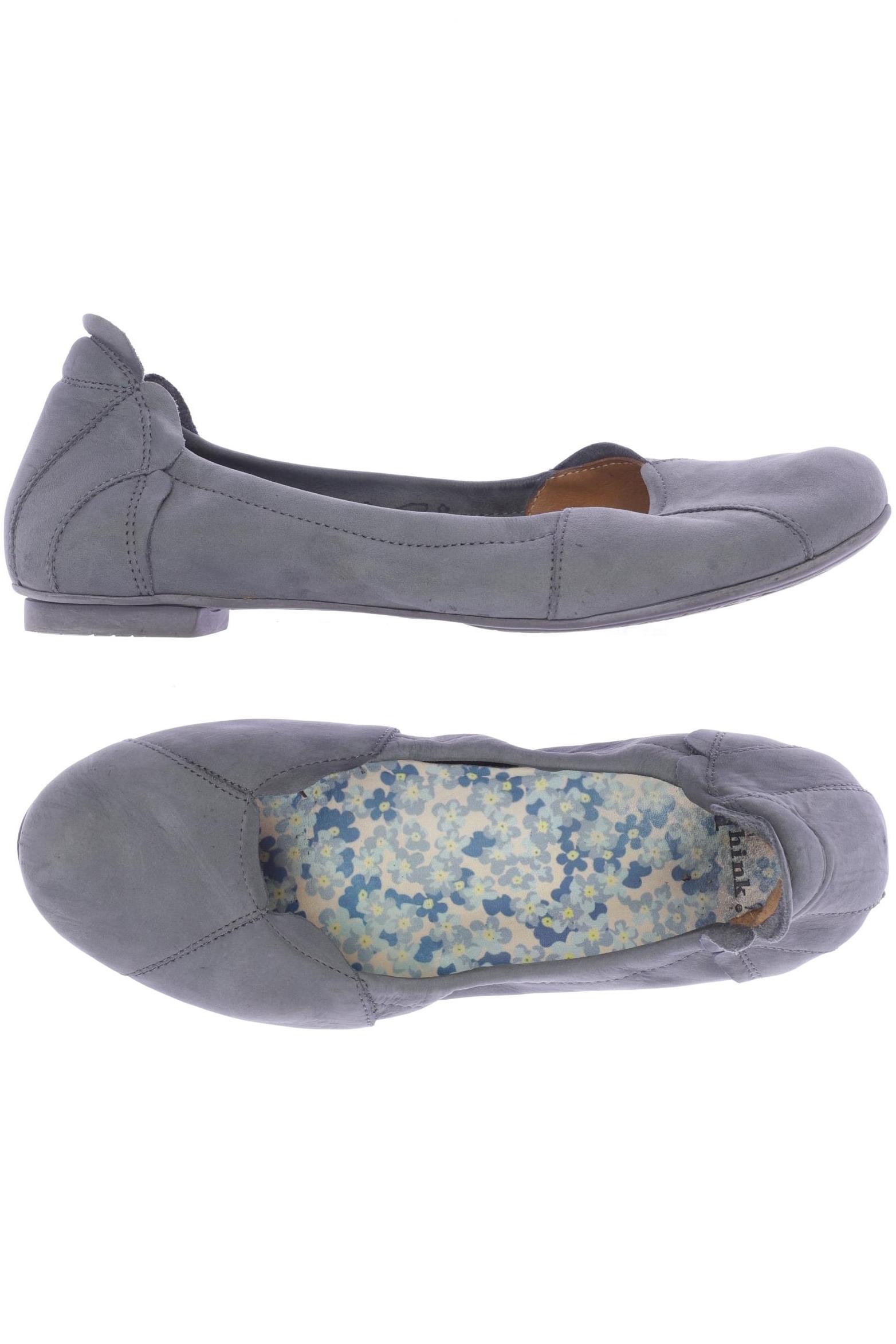

Think! Damen Ballerinas, türkis, Gr. 38