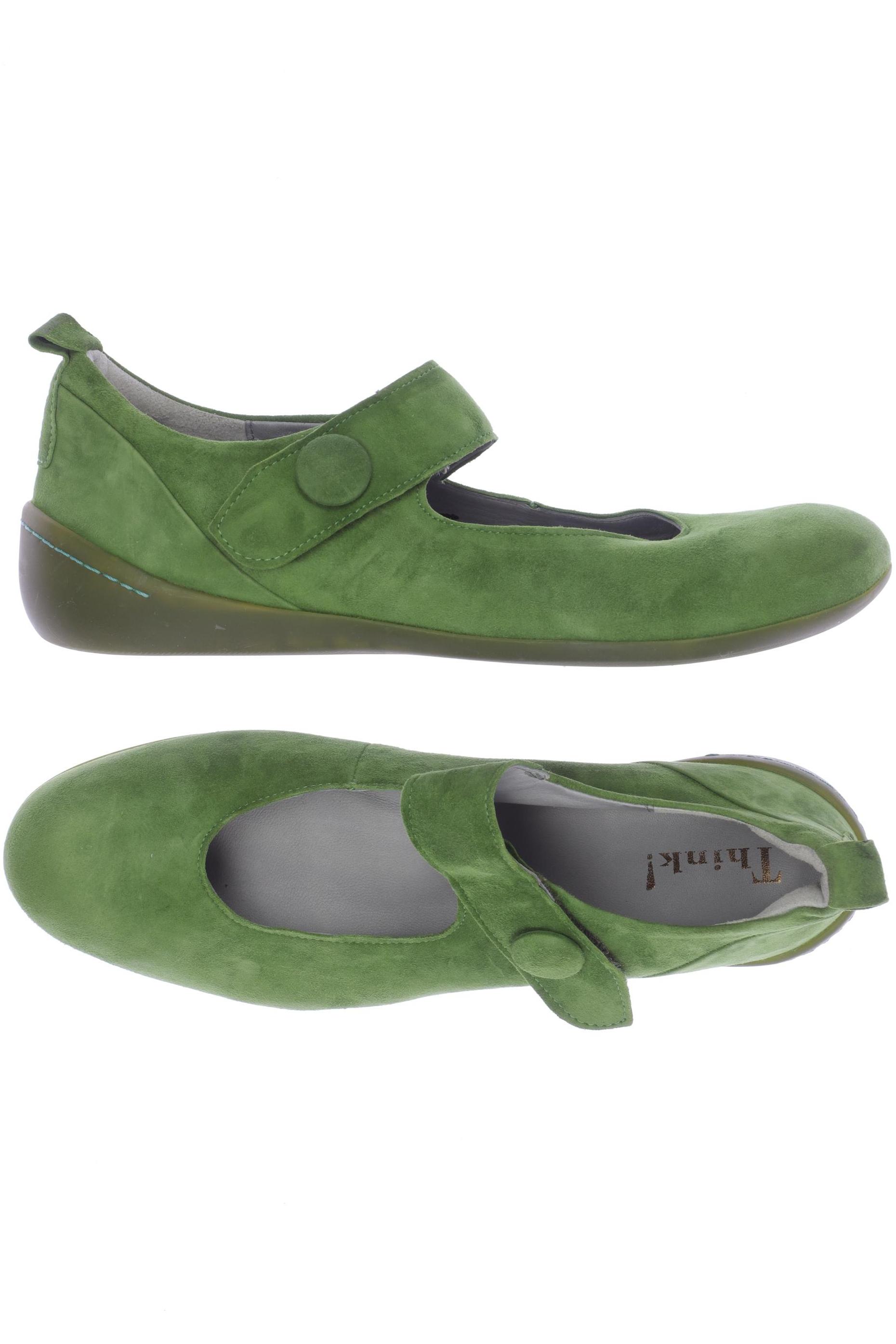 

Think! Damen Ballerinas, grün, Gr. 40