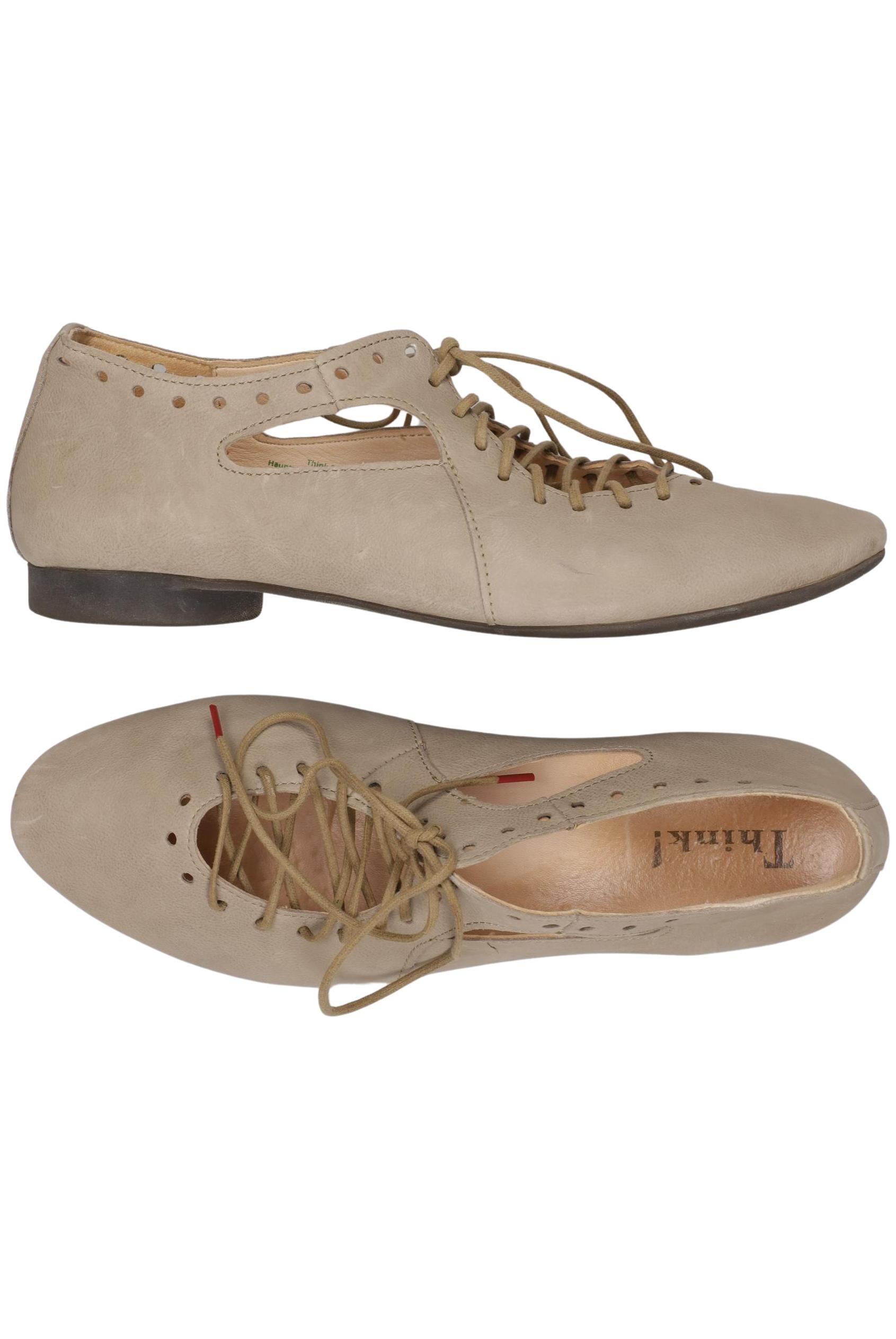 Thumbnail - Think! Damen Halbschuh, beige, Gr. 39