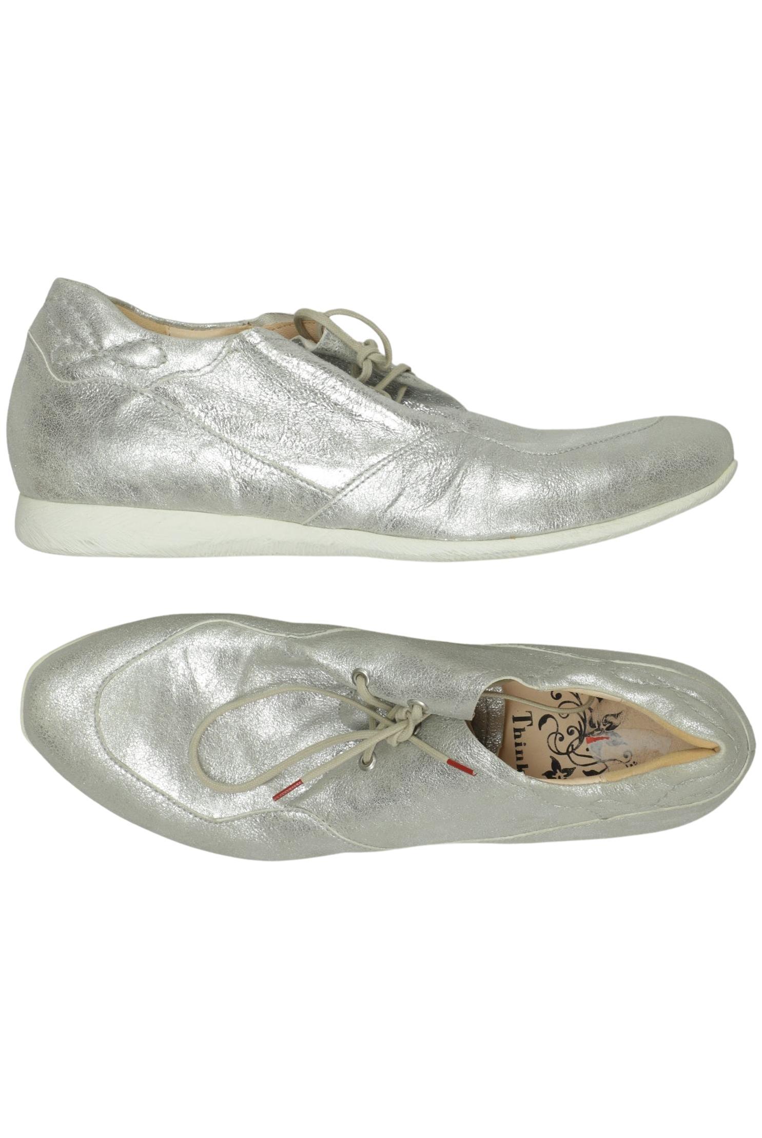 

Think! Damen Halbschuh, silber, Gr. 39