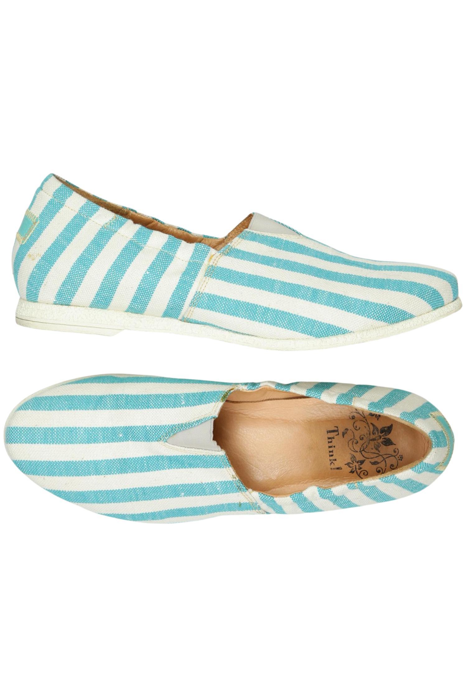 Thumbnail - Think! Damen Halbschuh, türkis, Gr. 39