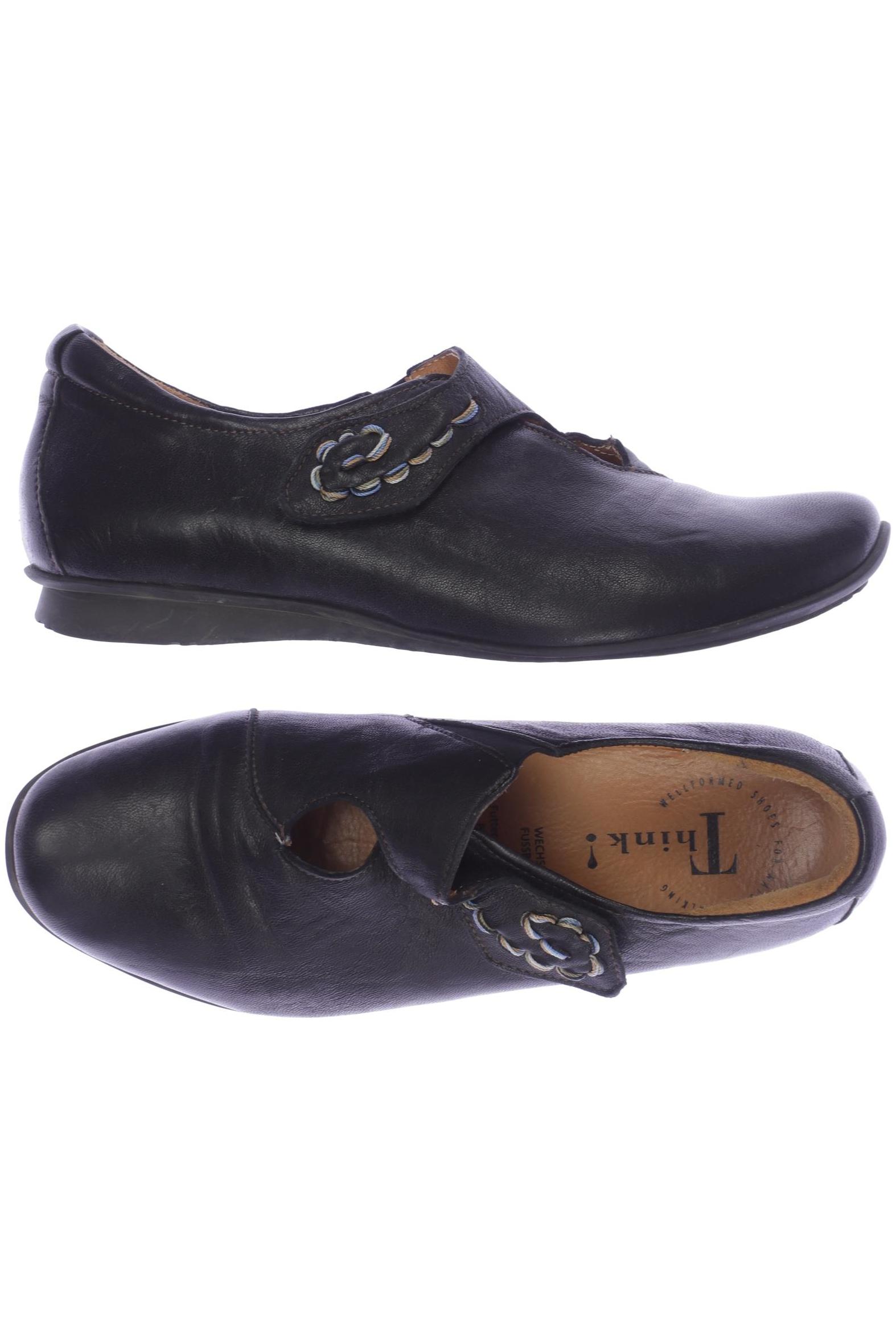 

Think! Damen Halbschuh, schwarz
