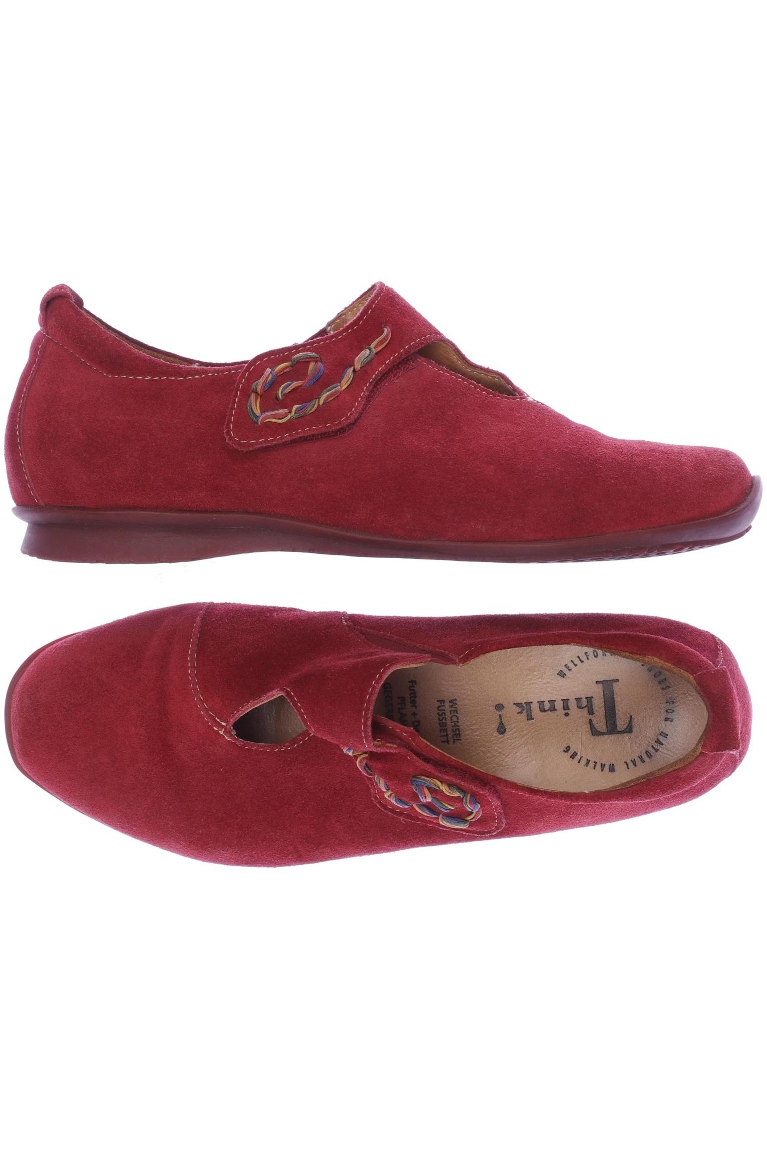 

Think! Damen Halbschuh, rot, Gr. 37