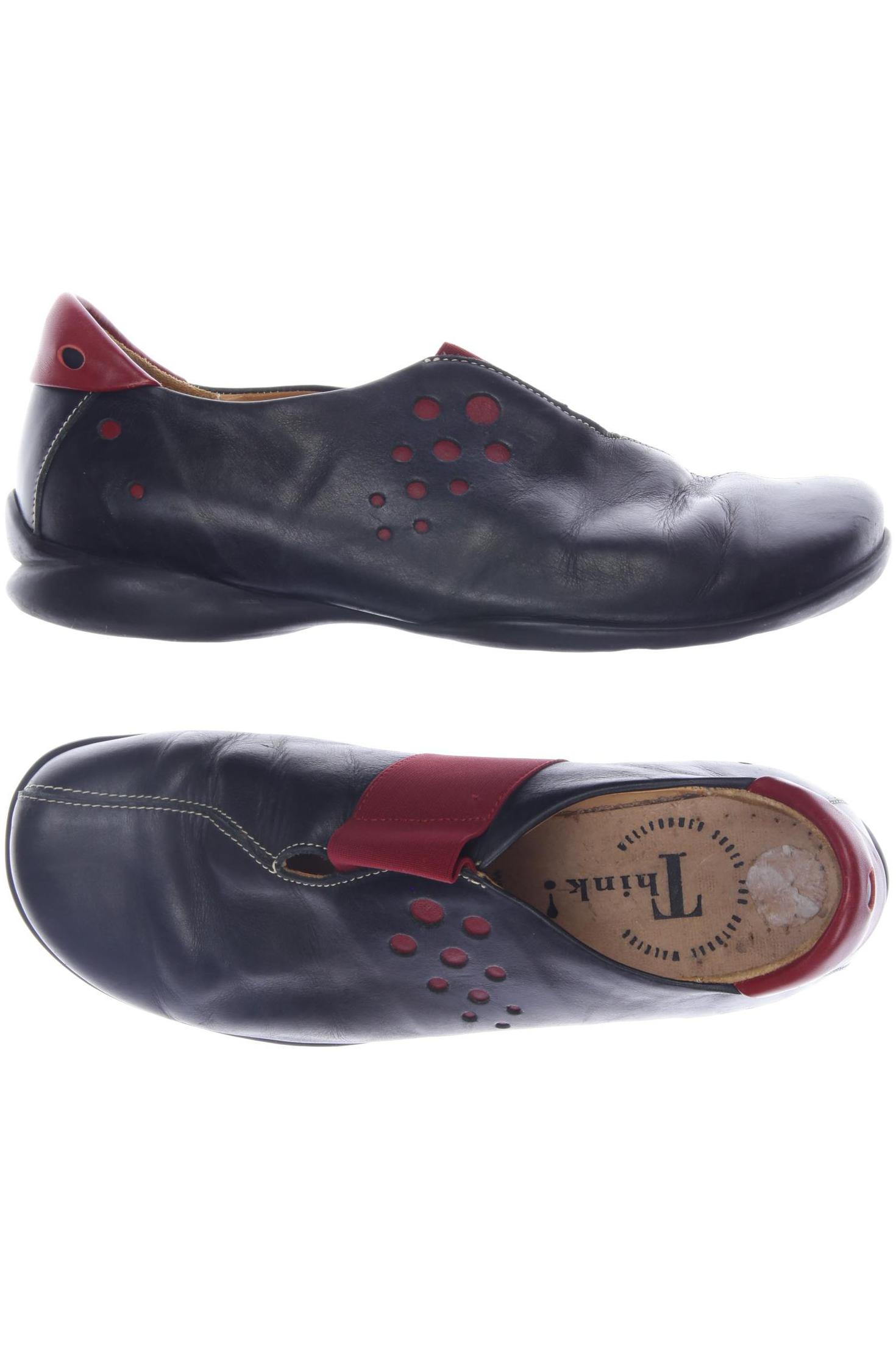 

Think! Damen Halbschuh, schwarz, Gr. 37.5