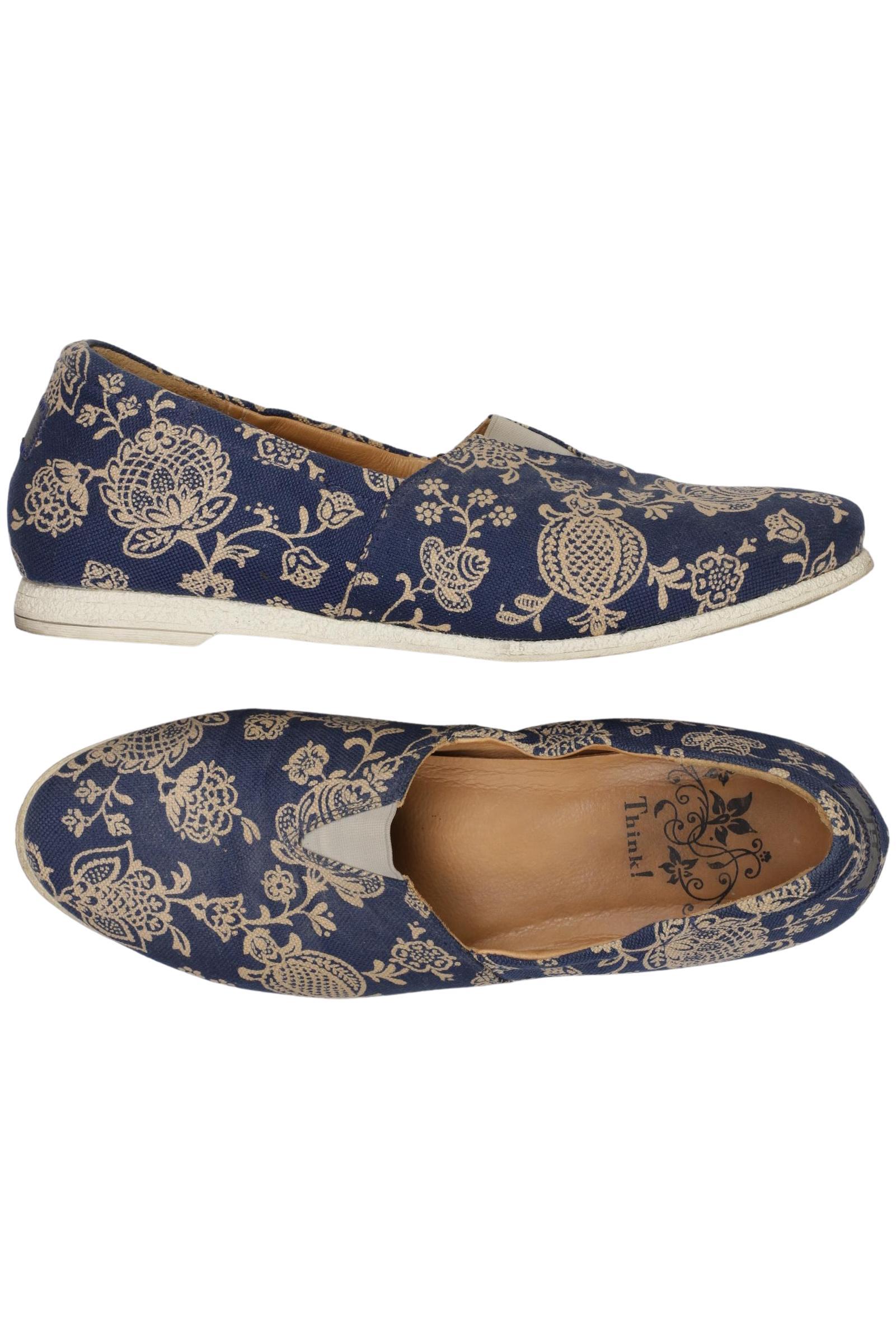 

Think! Damen Halbschuh, marineblau, Gr. 40.5