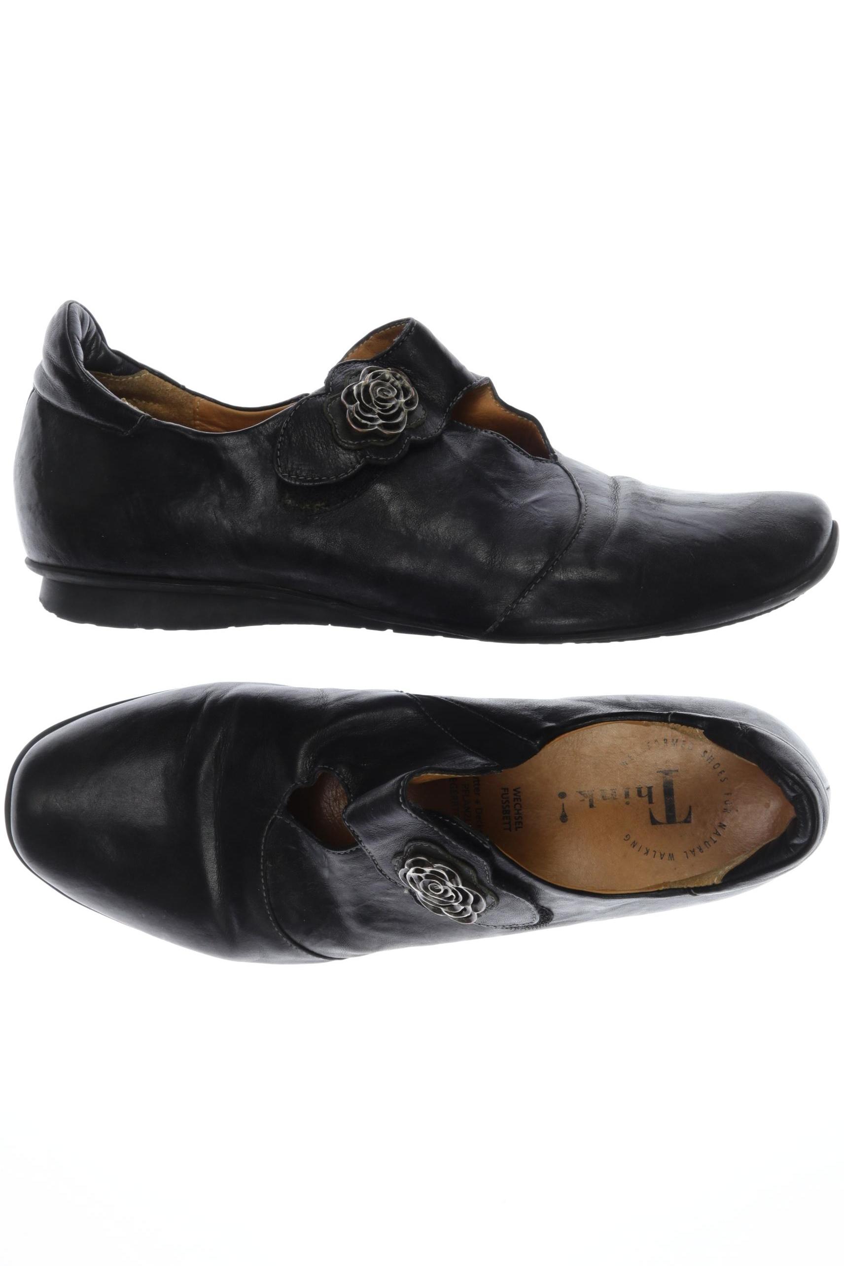 

Think! Damen Halbschuh, schwarz, Gr. 41.5