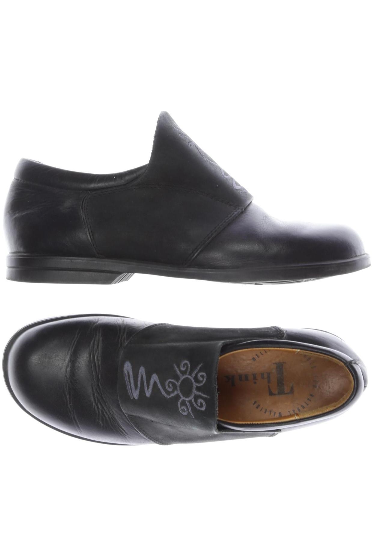 

Think! Damen Halbschuh, schwarz, Gr. 37.5