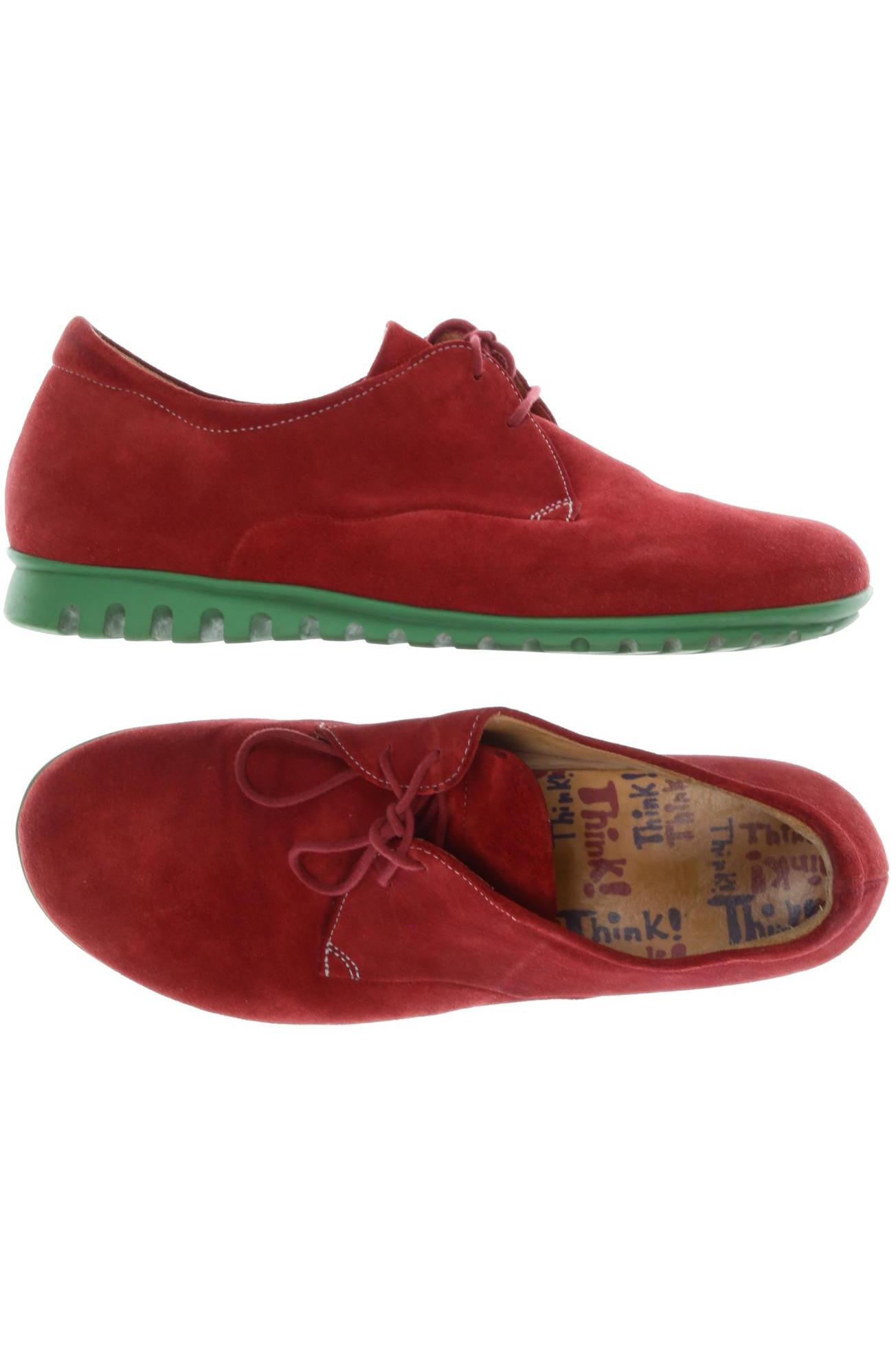 

Think! Damen Halbschuh, rot, Gr. 40.5