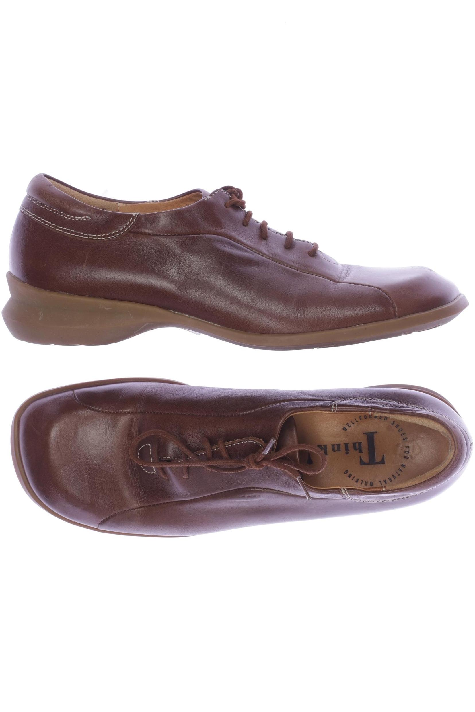 

Think! Damen Halbschuh, braun, Gr. 38.5